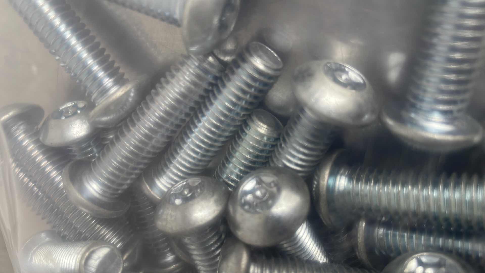 Photo 1 of 3/8-16 x 1-1/2” SECURITY TORX HEAD MACHINE SCREWS (69)