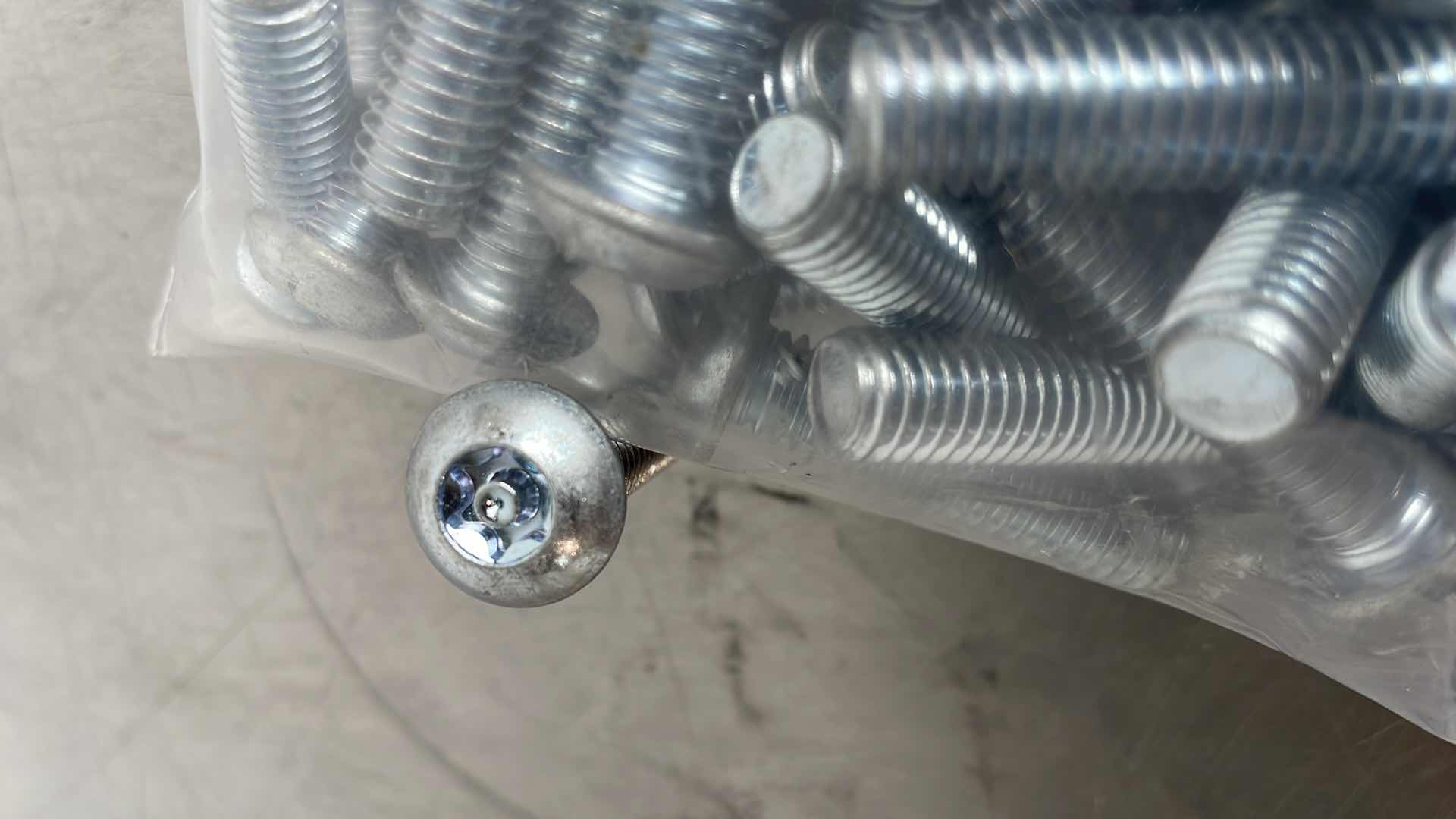 Photo 1 of 3/8-16 x 1-1/2” SECURITY TORX HEAD MACHINE SCREWS (69)
