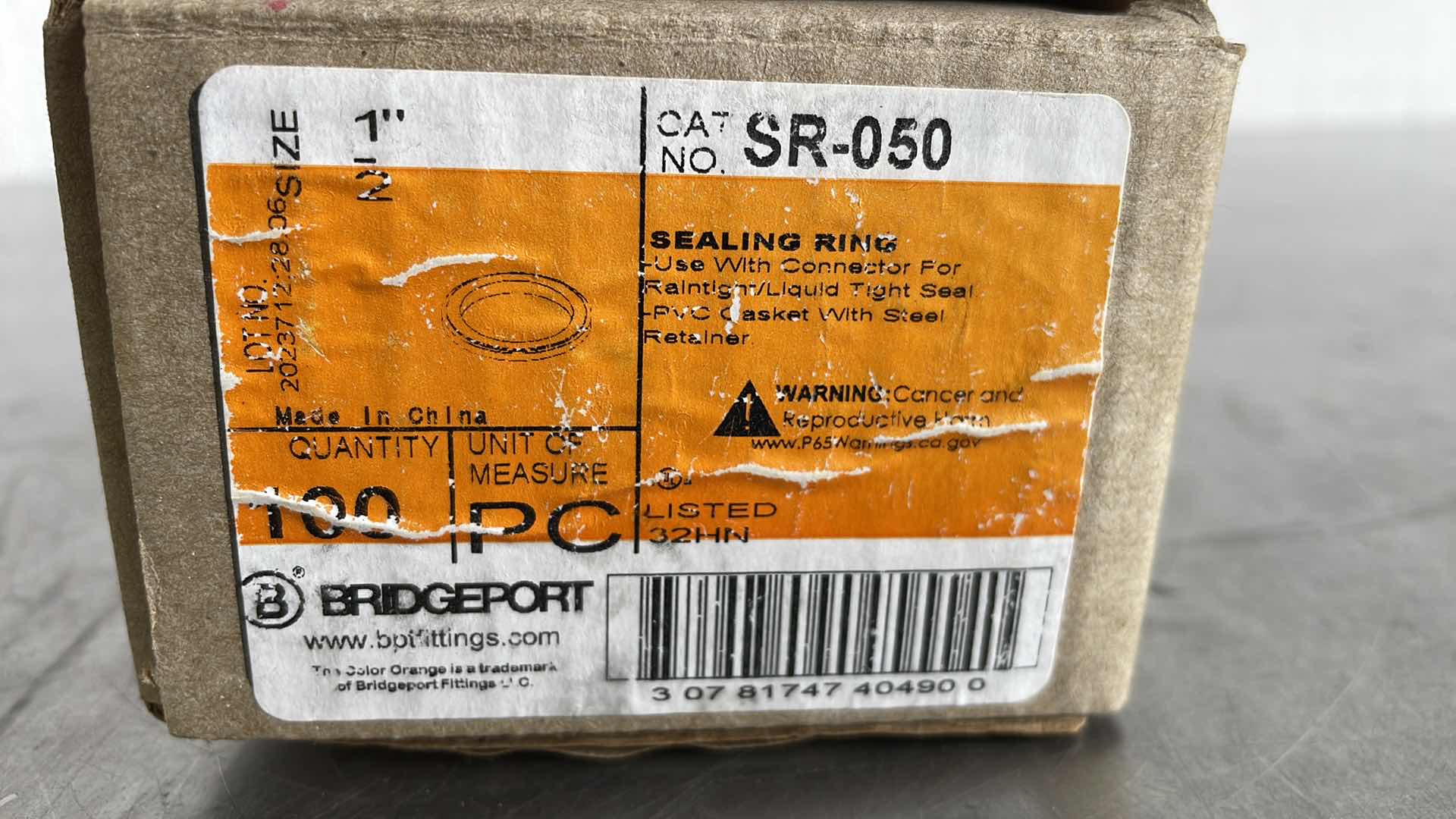 Photo 1 of 1/2” SEALING RING (100)