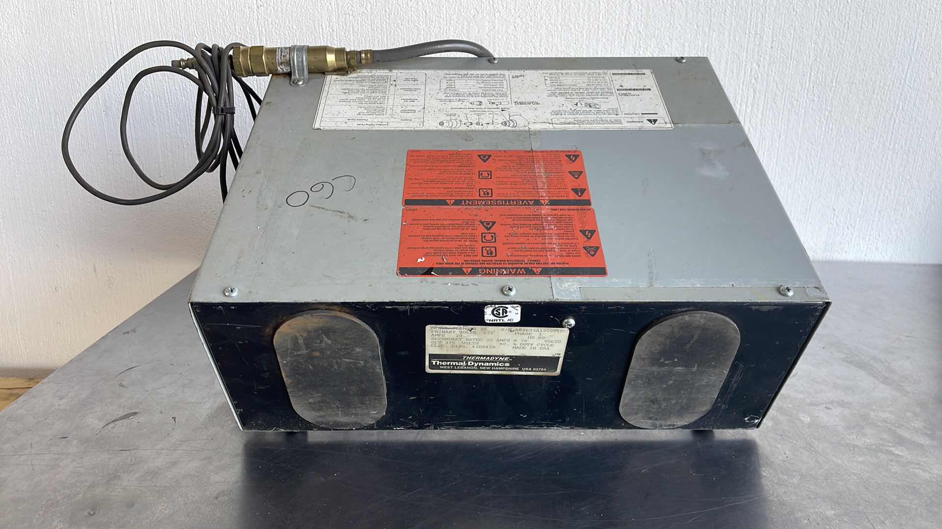 Photo 1 of THERMAL DYNAMICS PAK 25 MASTER PLASMA CUTTER