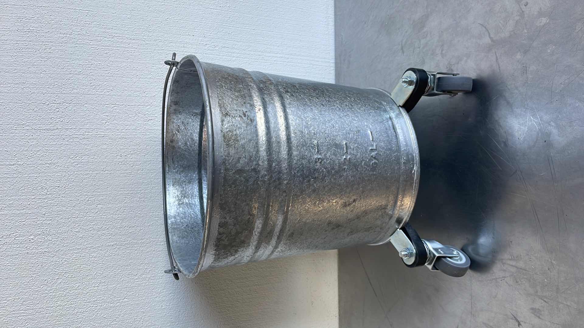 Photo 1 of GEERPRES SEAWAY GALVANIZED STEEL OVAL MOP BUCKET