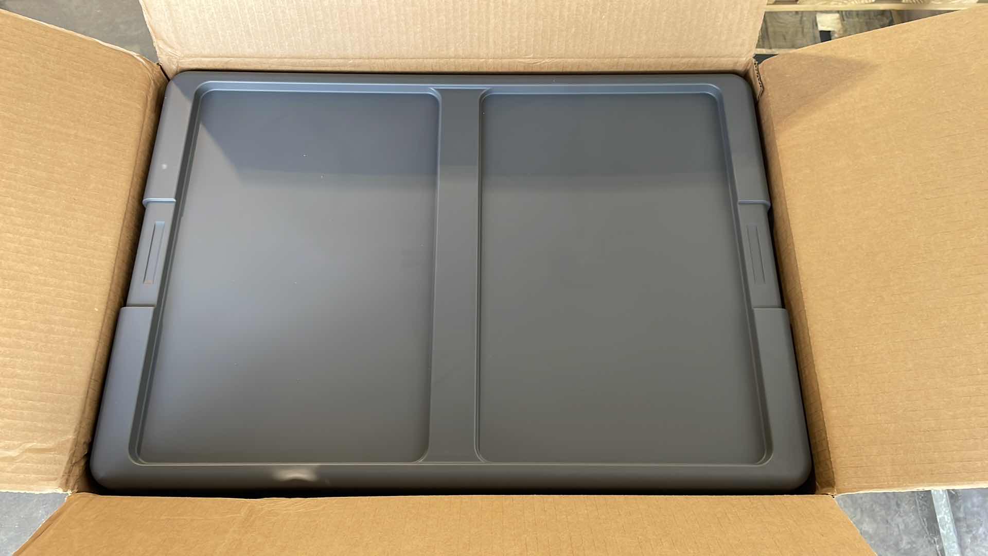 View 3 of BRIGHTROOM STACKABLE LATCHING BIN 69QT 24” x 16-5/8” H13-3/4” (6)