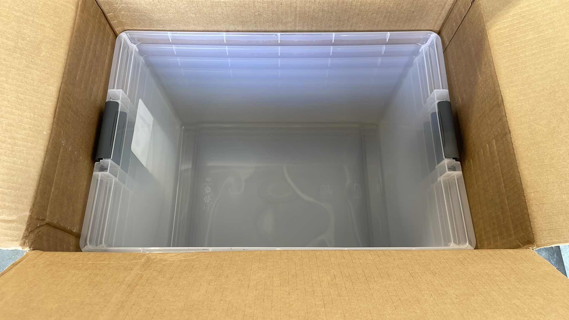 View 4 of BRIGHTROOM STACKABLE LATCHING BIN 69QT 24” x 16-5/8” H13-3/4” (6)