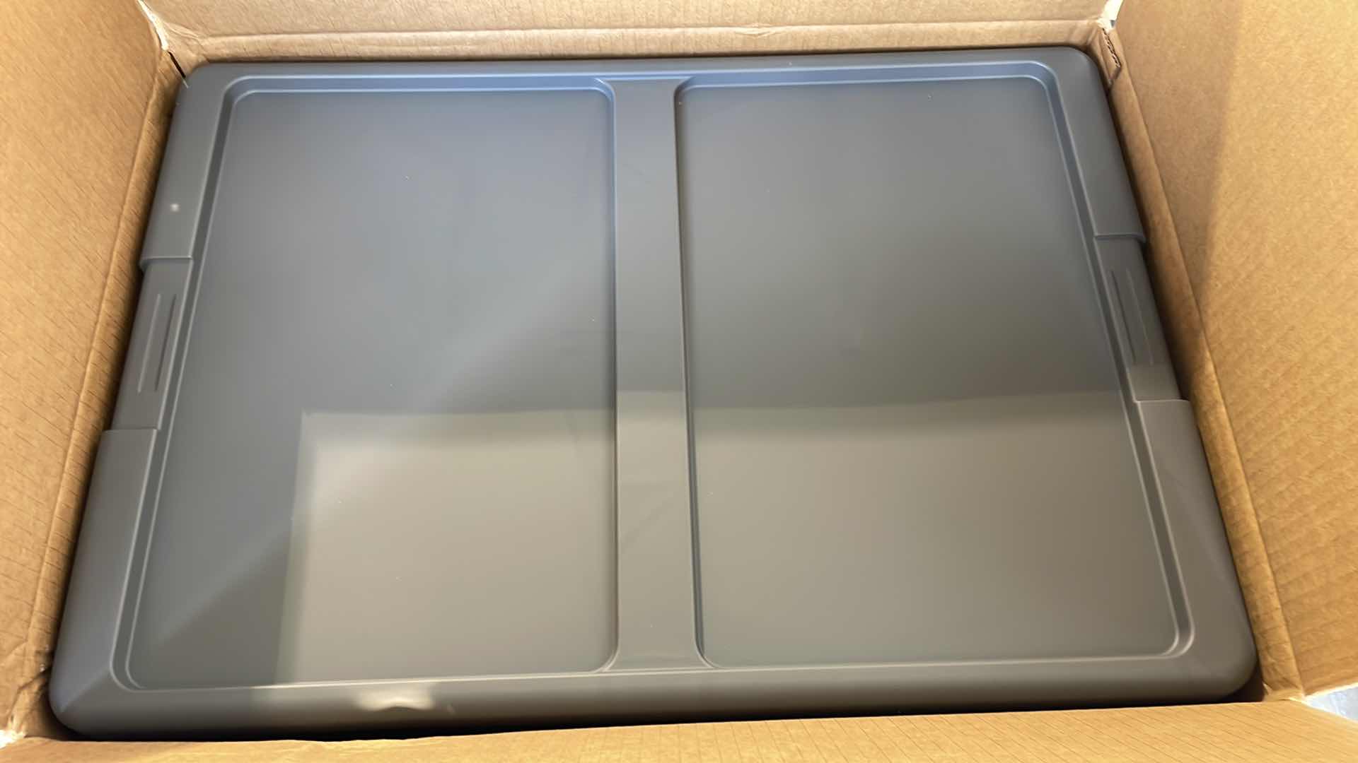 View 3 of BRIGHTROOM STACKABLE LATCHING BIN 69QT 24” x 16-5/8” H13-3/4” (6)
