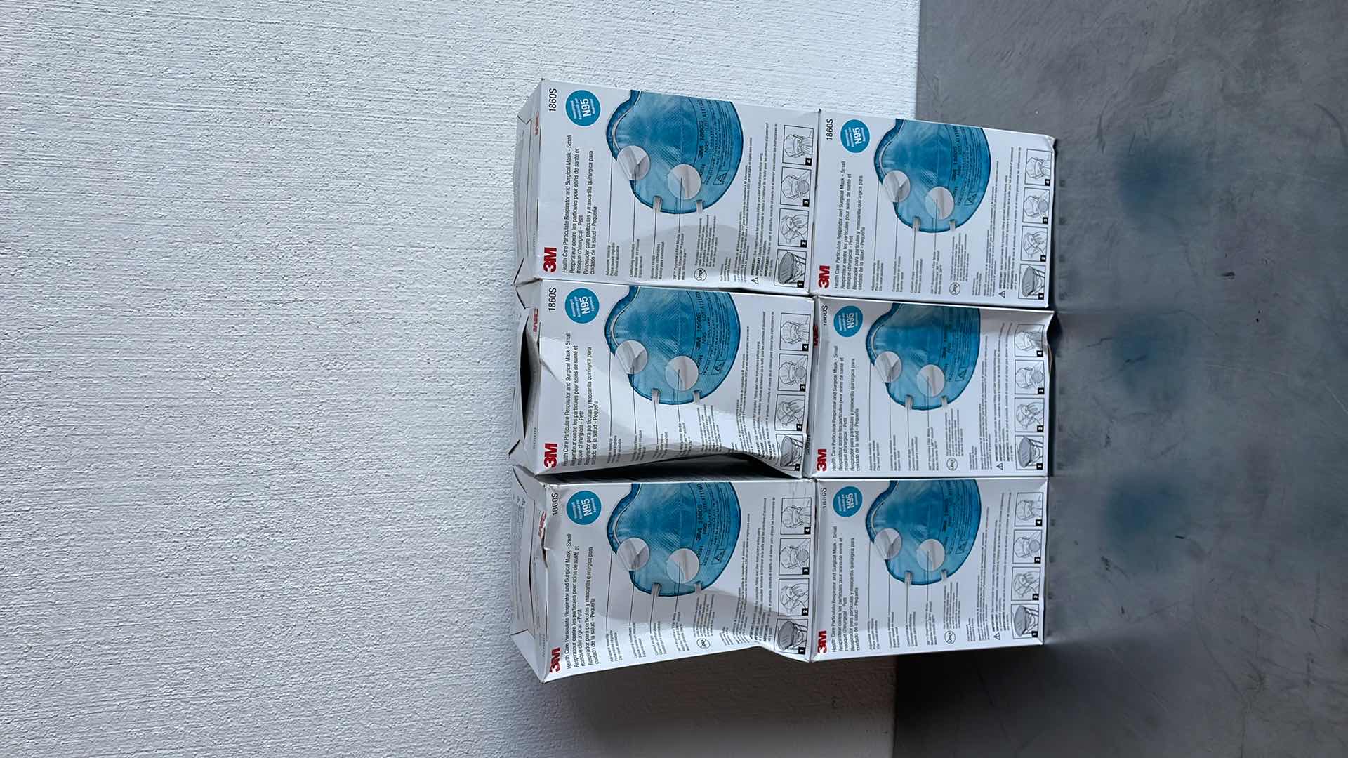 Photo 1 of 3M HEALTH CARE PARTICULATE RESPIRATOR AND SURGICAL MASK - SMALL 1860S (120)