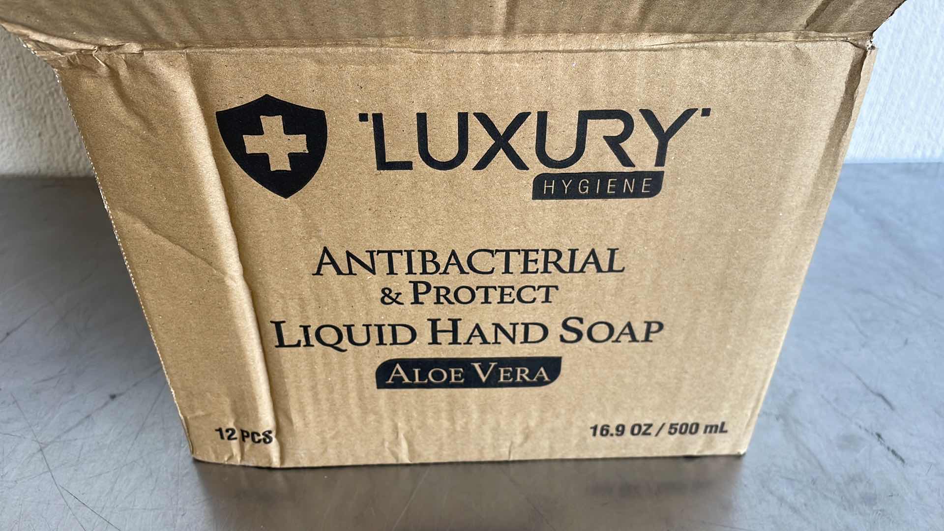Photo 1 of LUXURY ANTIBACTERIAL LIQUID HAND SOAP ALOE VERA 12-16.9FL OZ