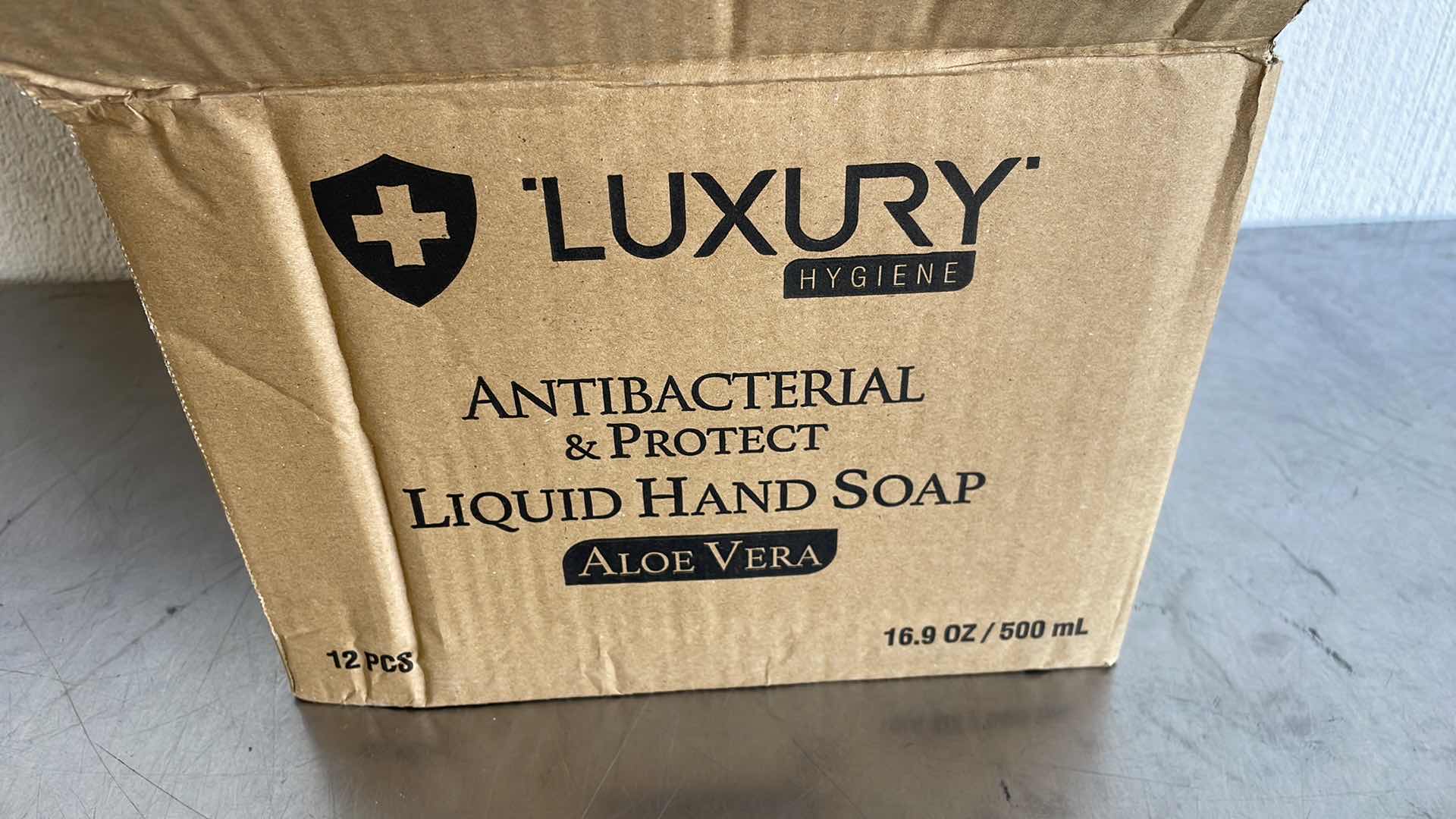 Photo 1 of LUXURY ANTIBACTERIAL LIQUID HAND SOAP ALOE VERA 12-16.9FL OZ