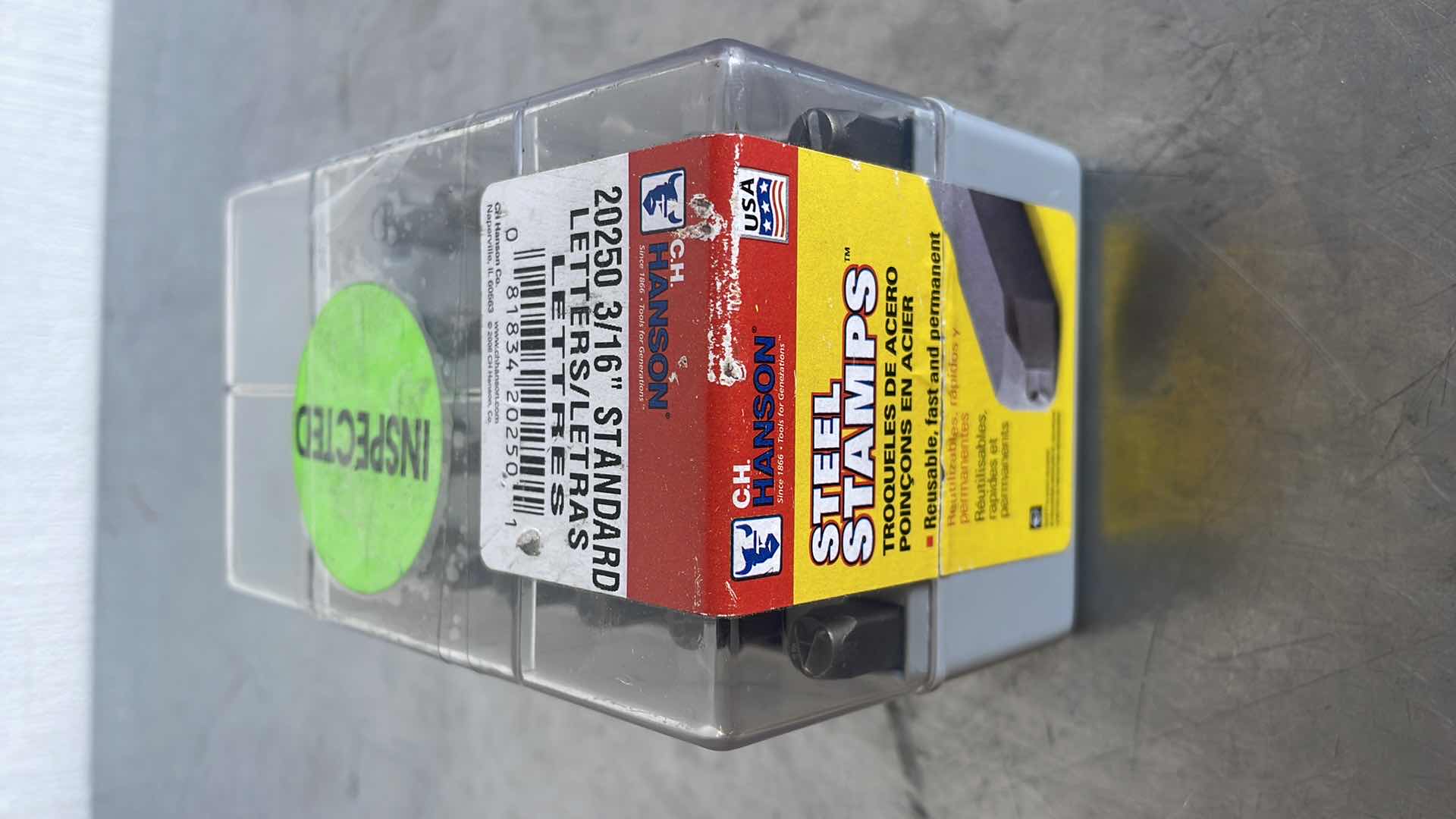 Photo 1 of STEEL STAMPS 3/16” LETTERS