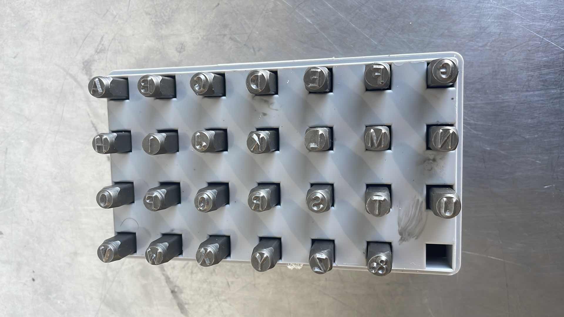 Photo 1 of STEEL STAMPS 3/16” LETTERS