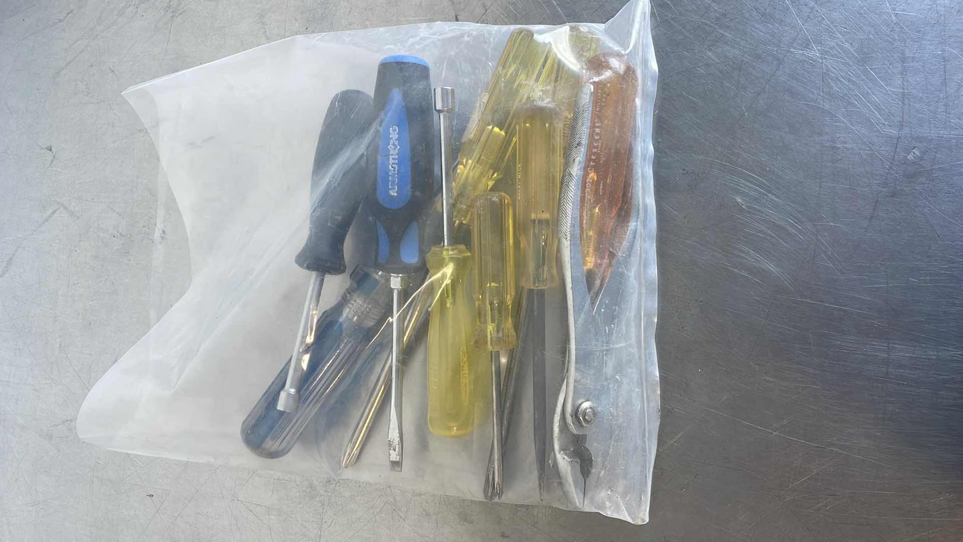Photo 1 of SCREWDRIVERS AND SLIP JOINT PLIERS