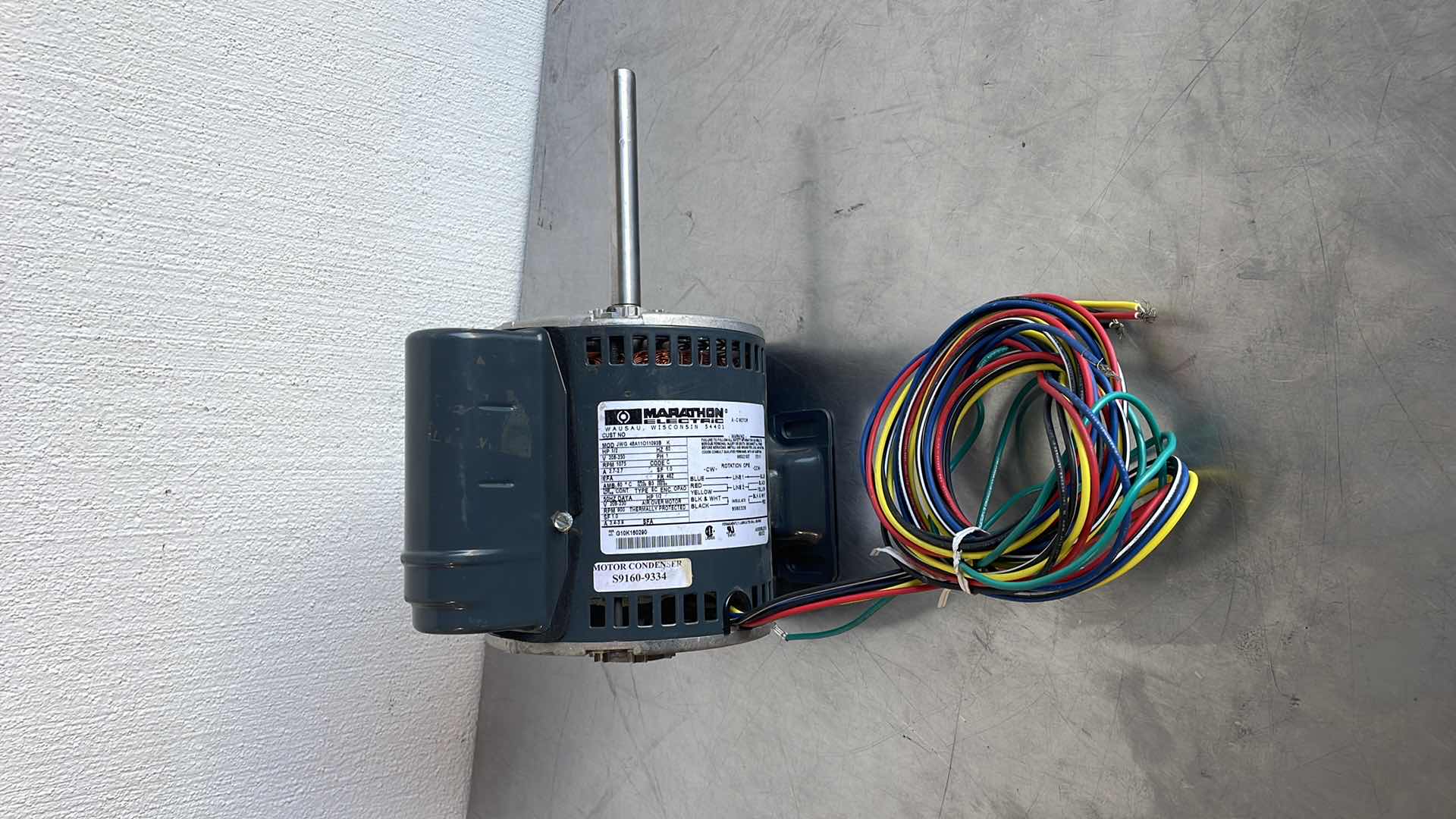 Photo 1 of MARATHON ELECTRIC A-C MOTOR SPECS IN PICTURES