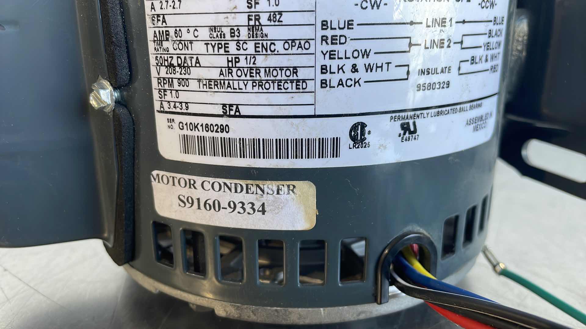 Photo 1 of MARATHON ELECTRIC A-C MOTOR SPECS IN PICTURES