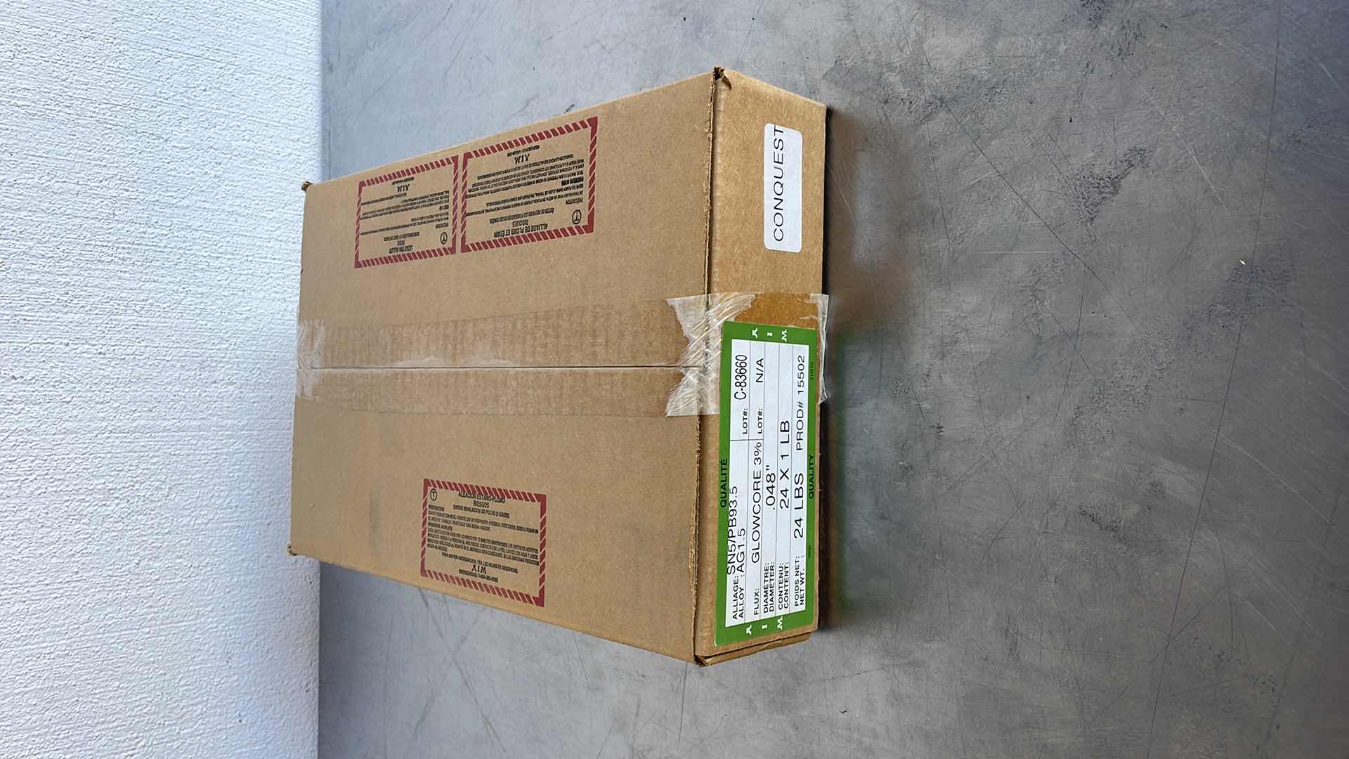 Photo 1 of WIRE SOLDER GLOWCORE 3% .048” 24-1LBS