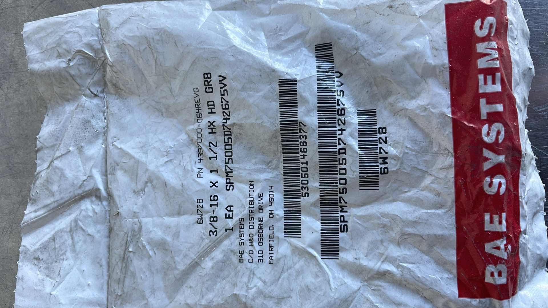 Photo 1 of 3/8"-16 X 1-1/2" GRADE 8 HEX HEAD CAP SCREW BOLT CADMIUM WHITE PLATED (100)