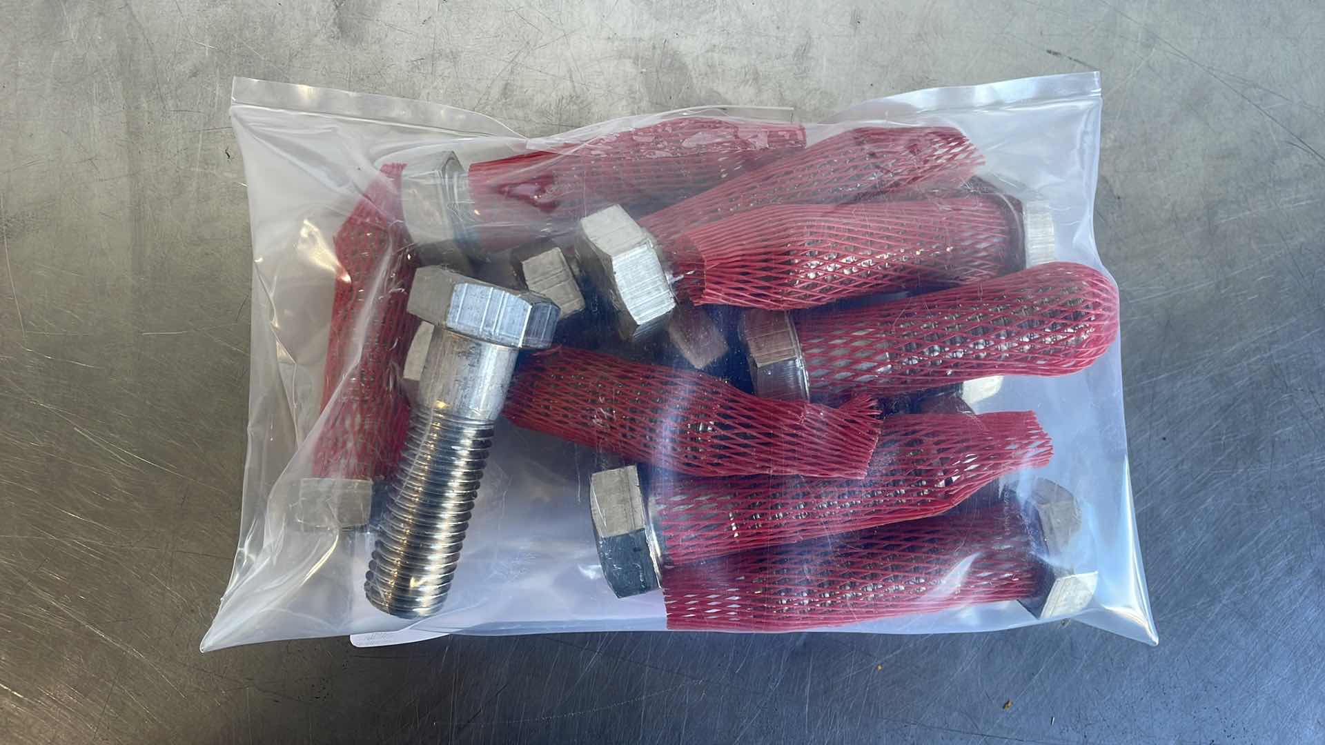 Photo 1 of 7/8"-9 x 3" NICKEL ALLOY BOLTS (12)