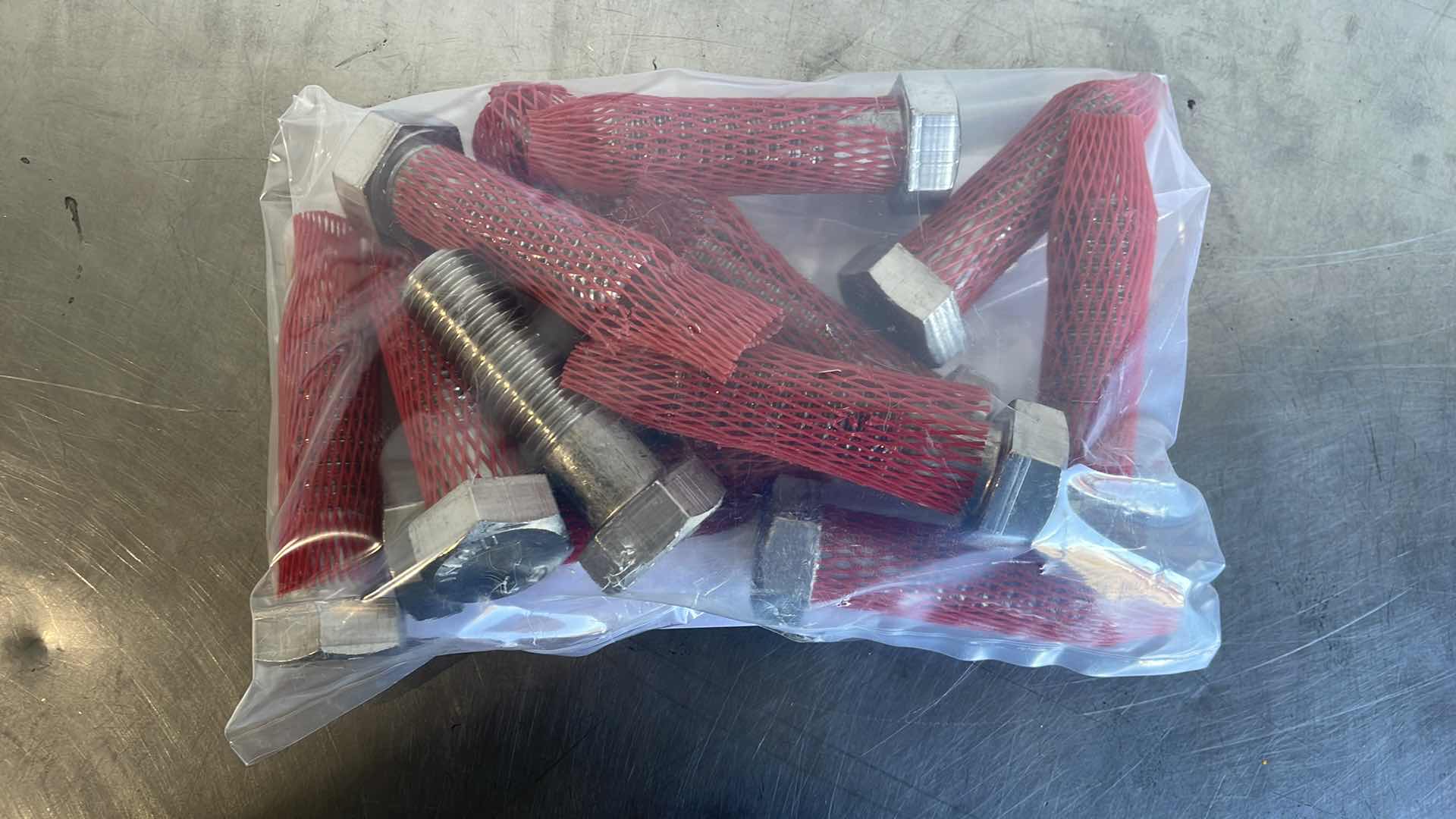 Photo 1 of 7/8"-9 x 3" NICKEL ALLOY BOLTS (12)