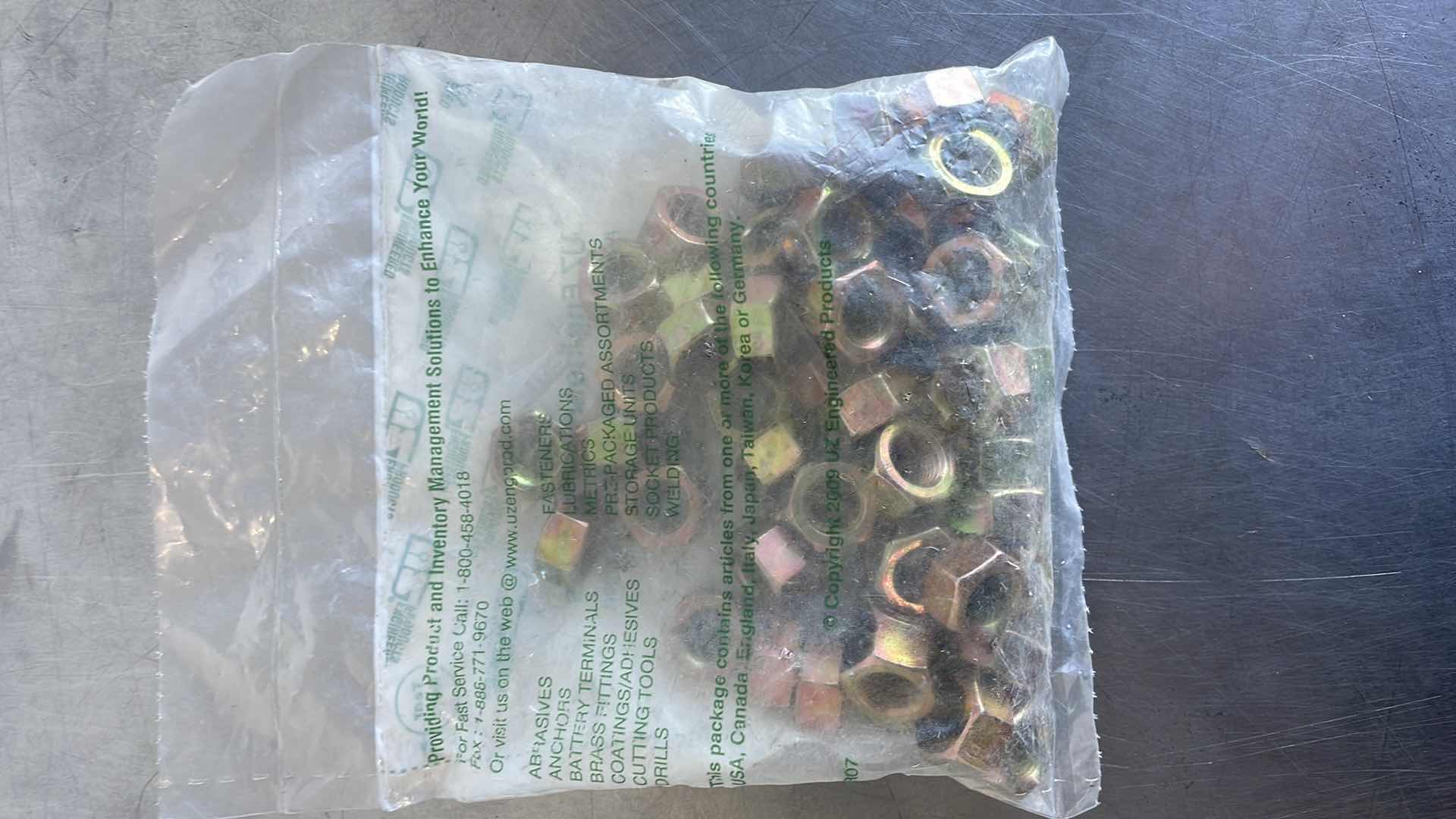 Photo 1 of 7/16-20 HEX NUTS GR 8 (50)