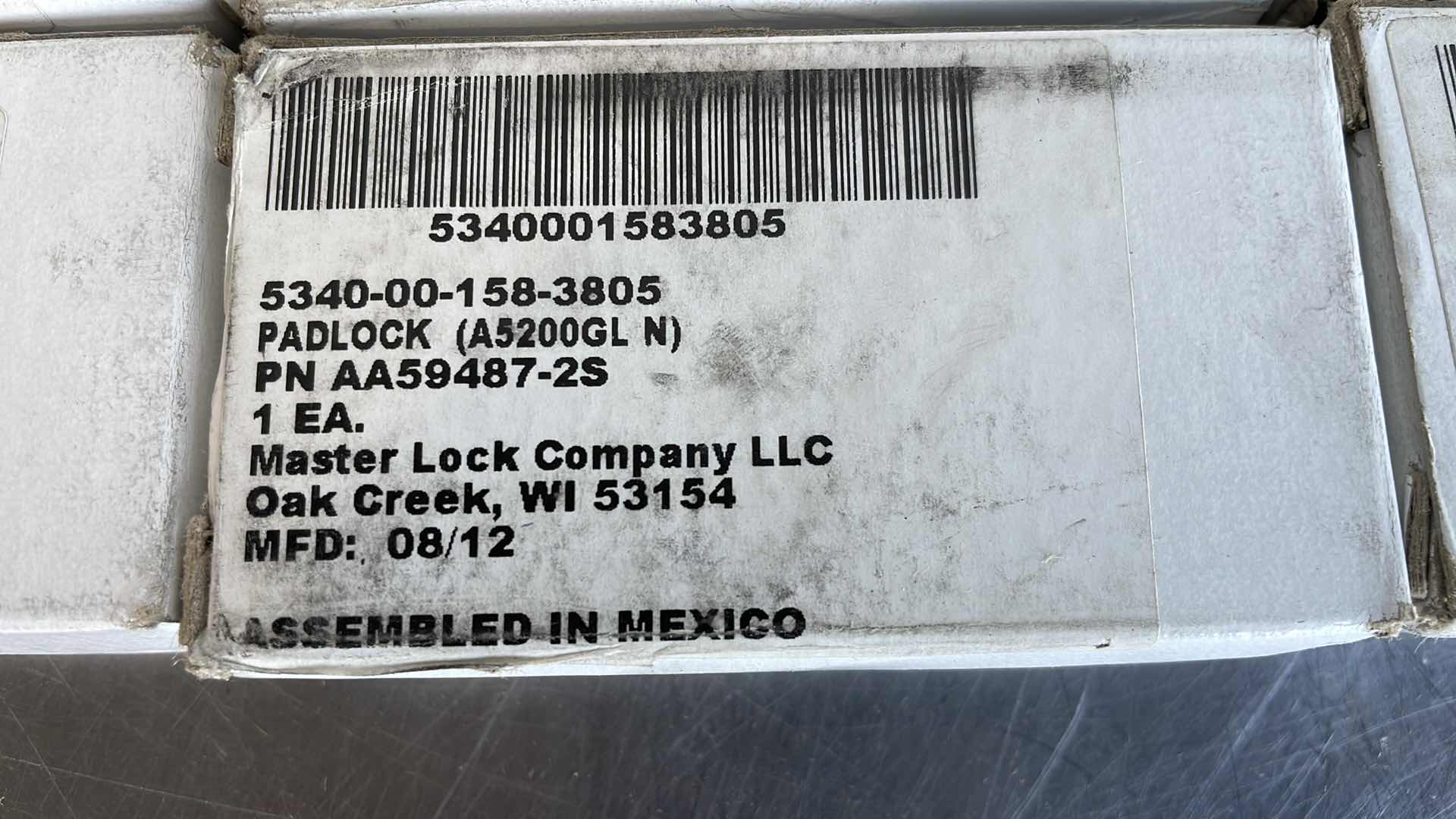Photo 1 of PADLOCKS (15) MASTER LOCK COMPANY
