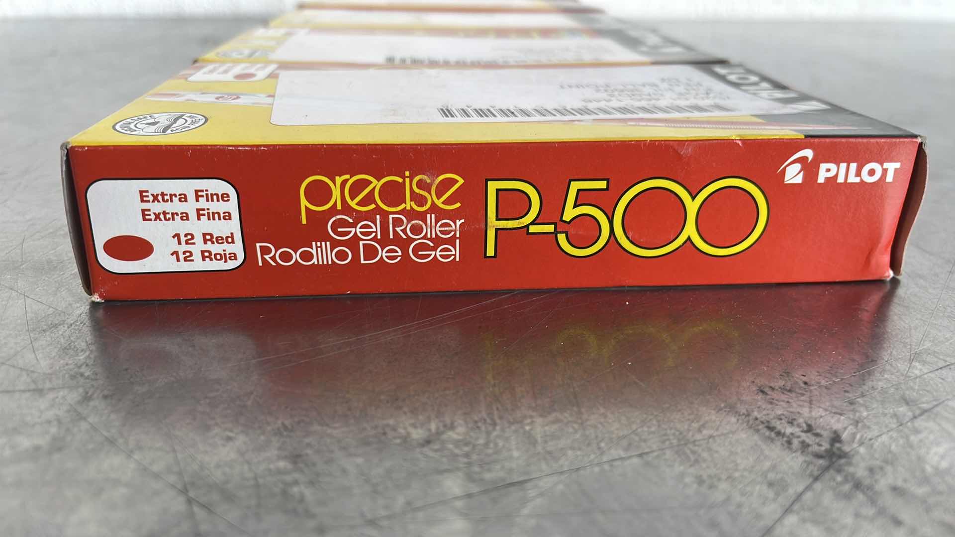 Photo 1 of PILOT PRECISE GEL ROLLER EXTRA FINE RED P-500 (5-DZ)