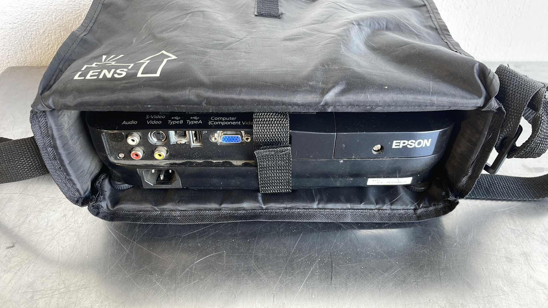 Photo 2 of EPSON WXGA LCD PROJECTOR MODEL H310A WITH CASE