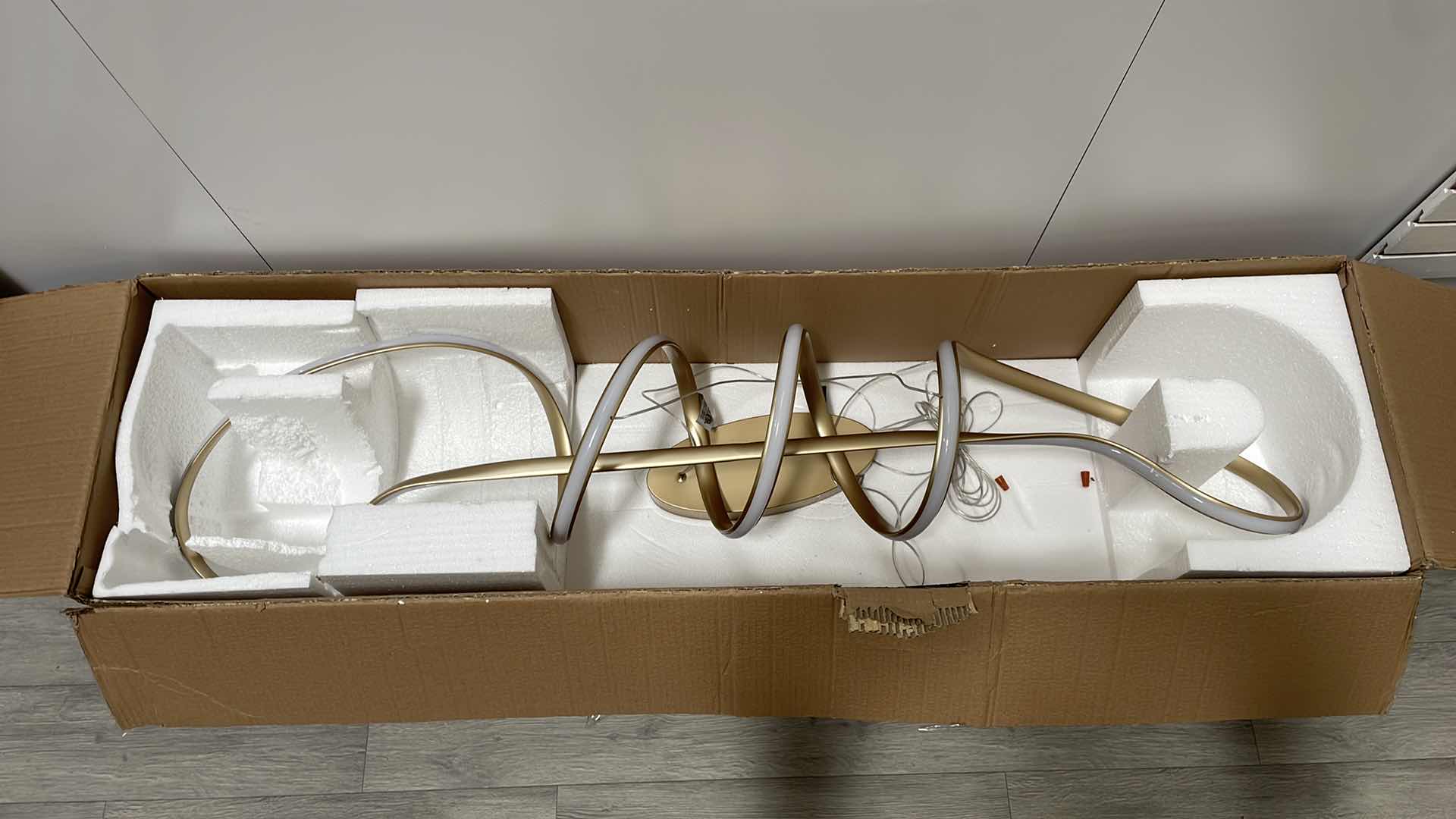 Photo 1 of CRAFTMADE PULSE LED ISLAND LIGHT MODEL 55770-CHB-LED