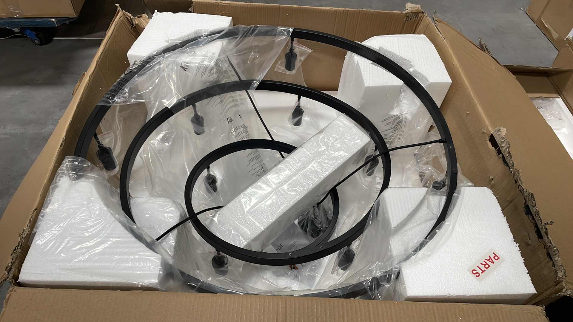 Photo 3 of CRAFTMADE TRANQUIL 18 LIGHT CHANDELIER MODEL 55418-FB