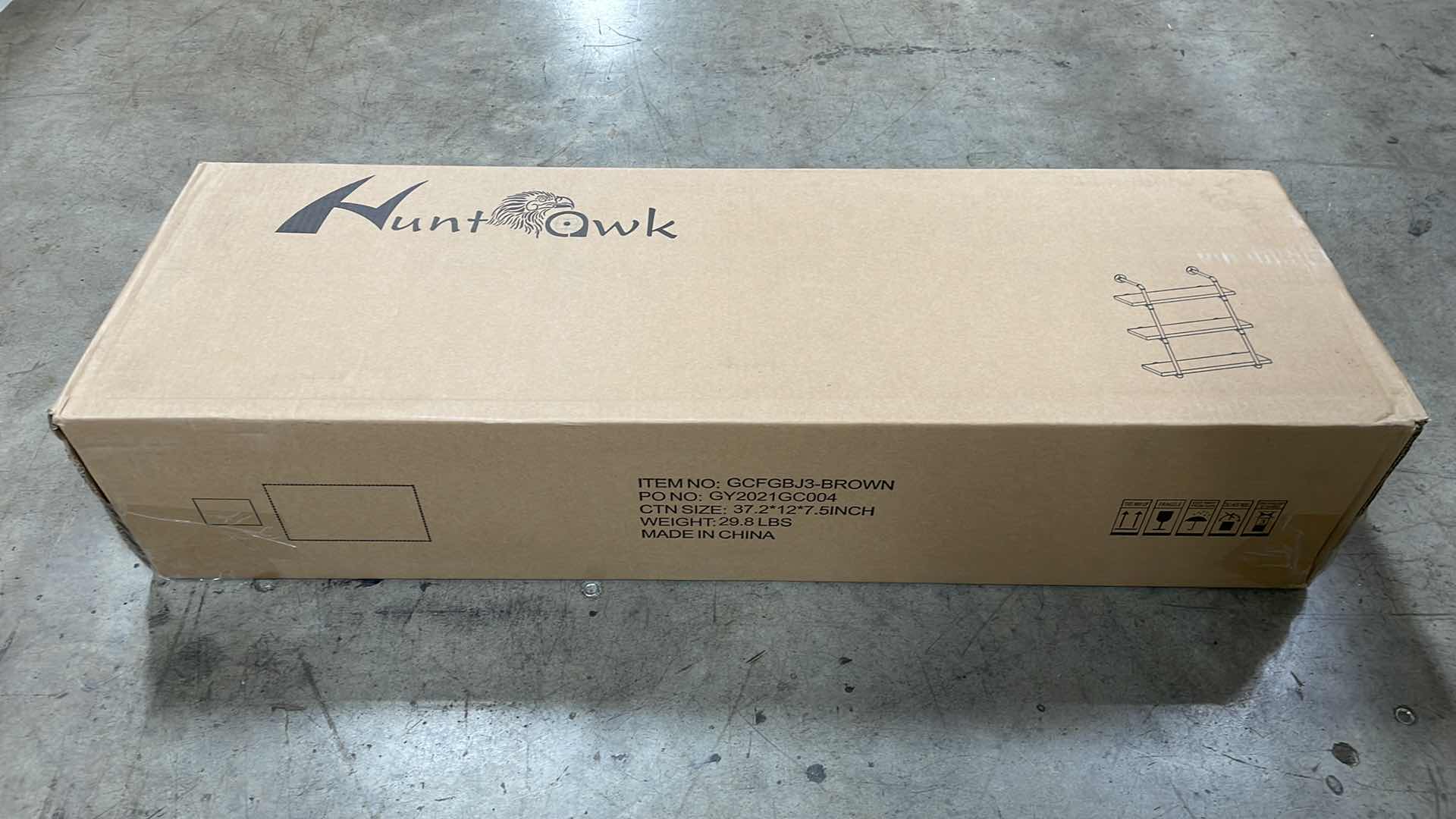 Photo 1 of INDUSTRIAL PIPE SHELVING 31-1/2” 3 TIER RUSTIC FLOATING SHELVES