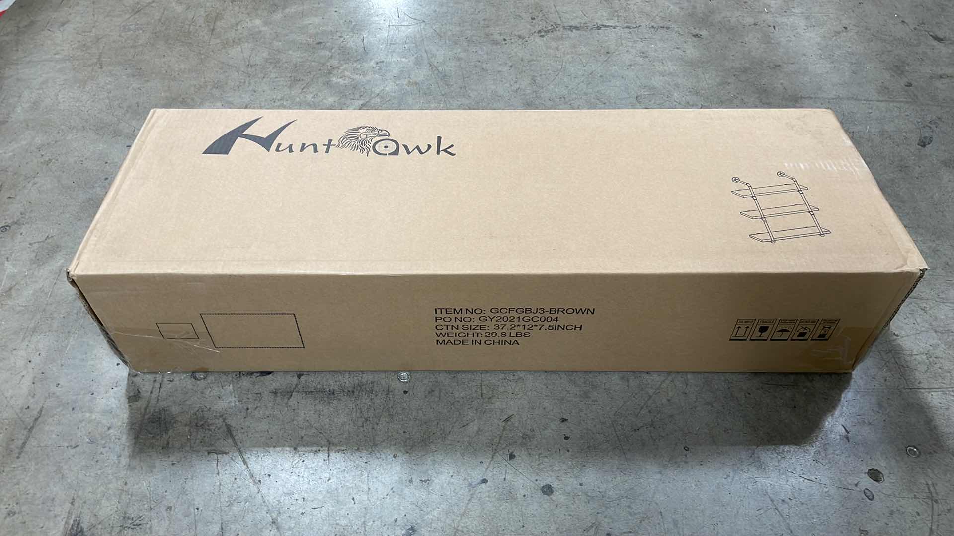 Photo 1 of INDUSTRIAL PIPE SHELVING 31-1/2” 3 TIER RUSTIC FLOATING SHELVES