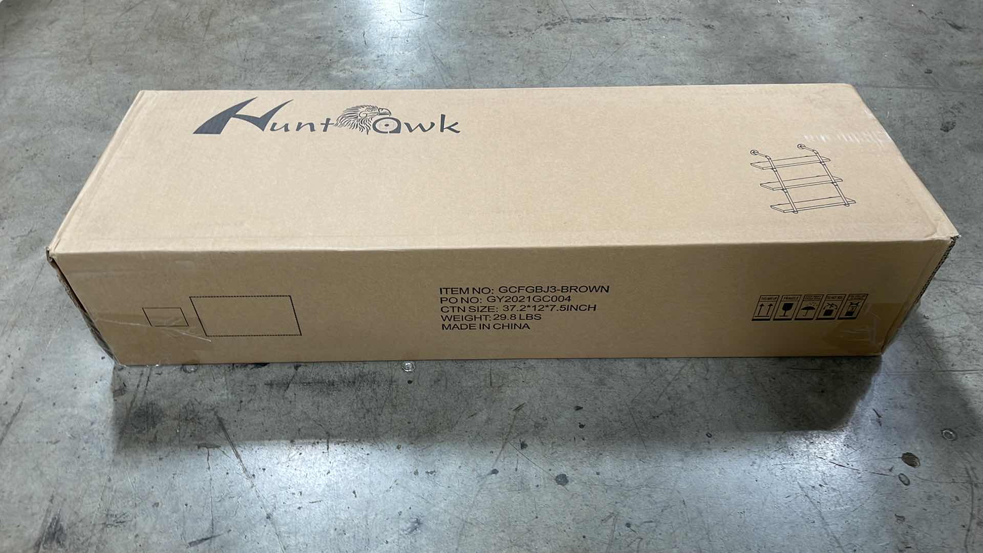 Photo 1 of INDUSTRIAL PIPE SHELVING 31-1/2” 3 TIER RUSTIC FLOATING SHELVES