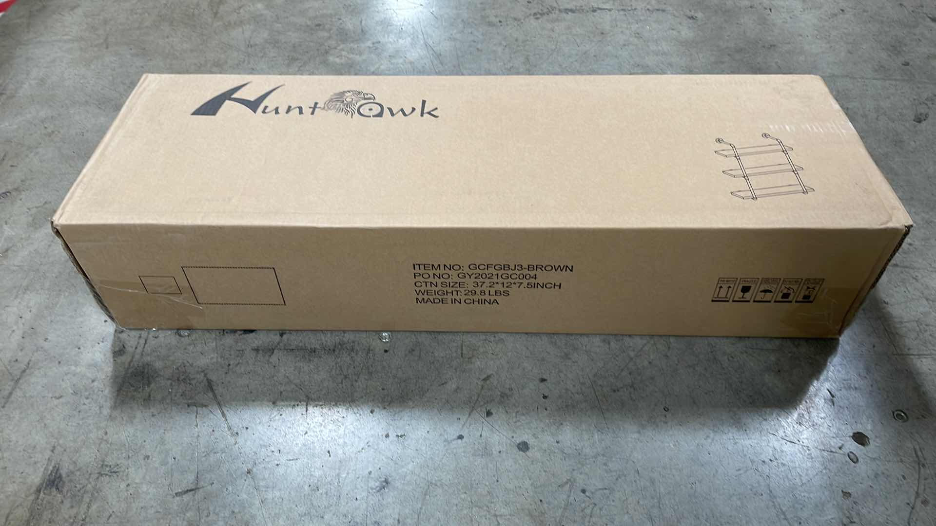 Photo 1 of INDUSTRIAL PIPE SHELVING 31-1/2” 3 TIER RUSTIC FLOATING SHELVES