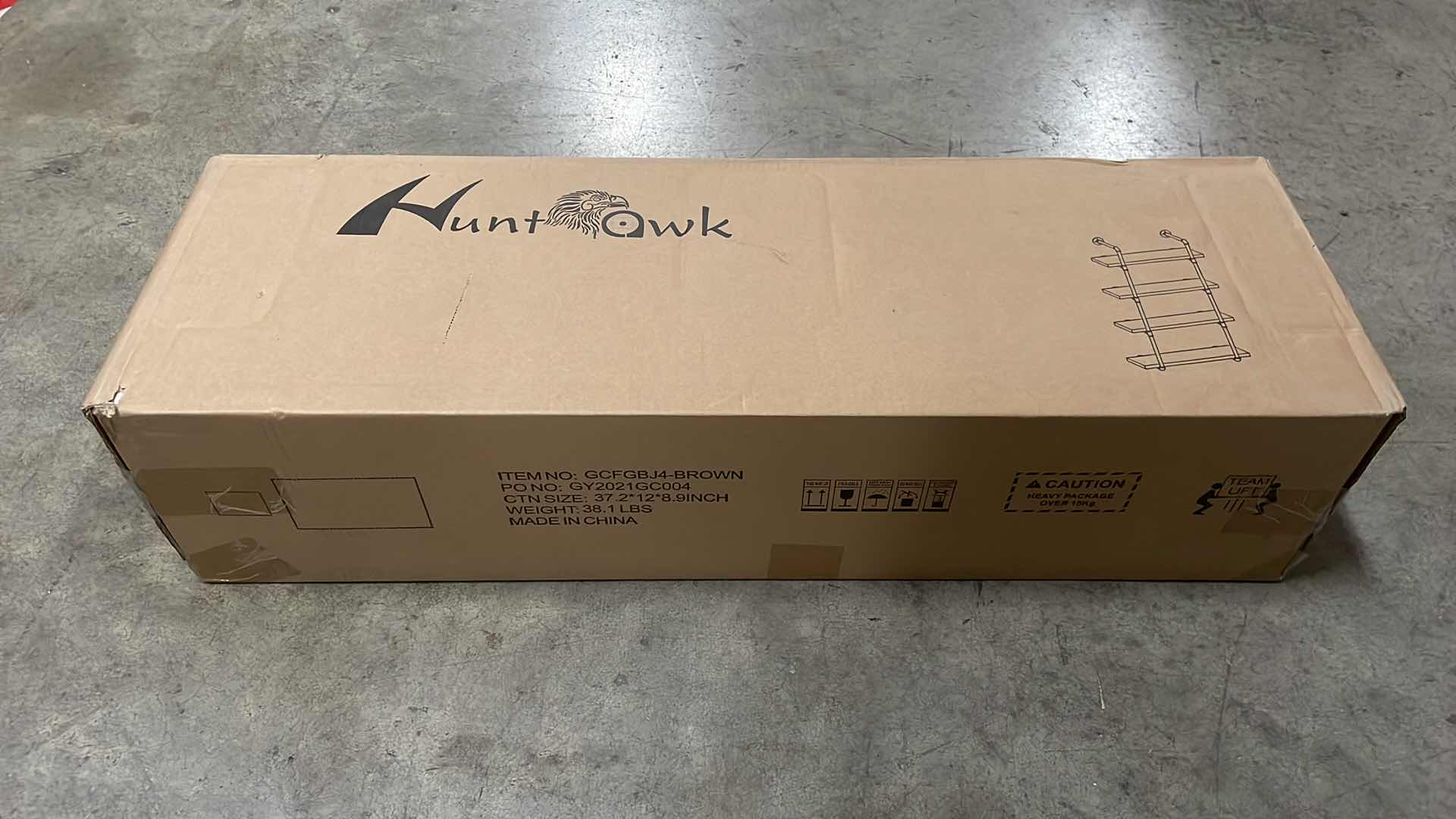 Photo 3 of INDUSTRIAL PIPE SHELVING 31-1/2” 4 TIER RUSTIC FLOATING SHELVES