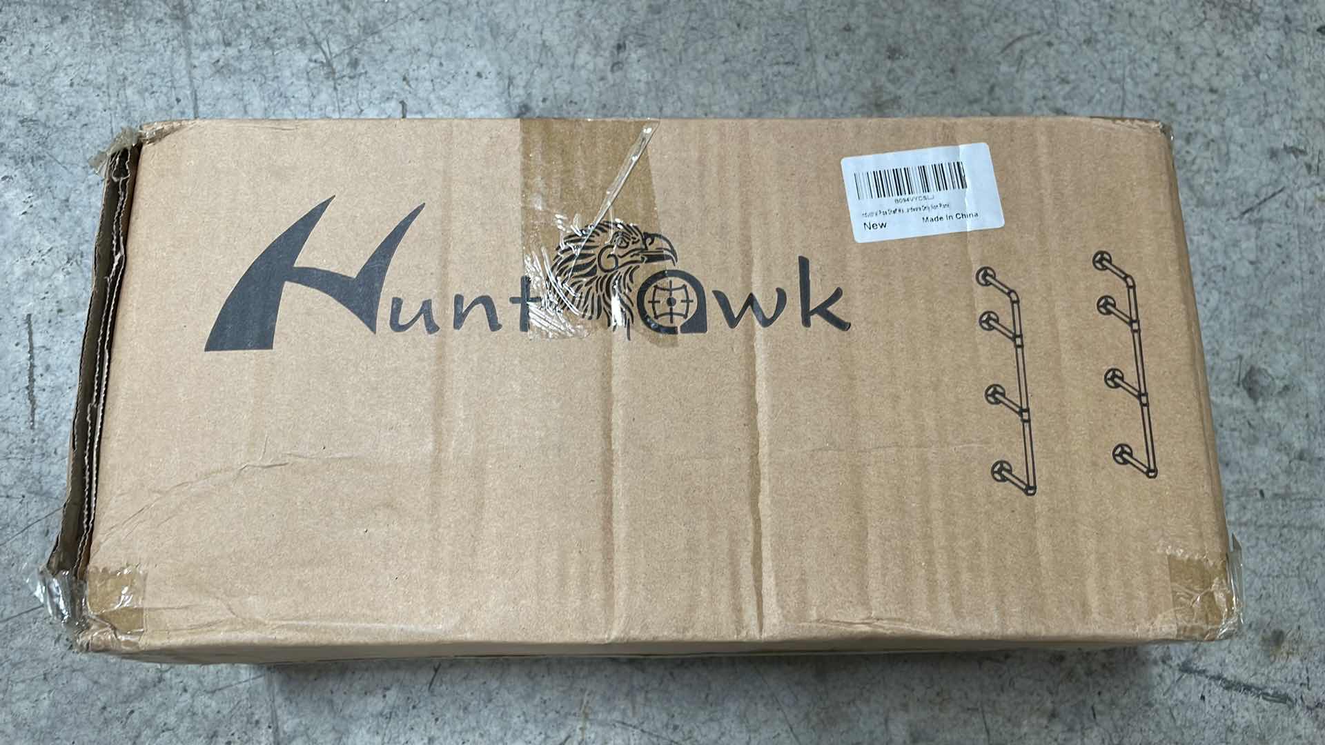 Photo 1 of INDUSTRIAL BLACK PIPE WALL MOUNT 3 TIER HARDWARE ONLY NO SHELVES