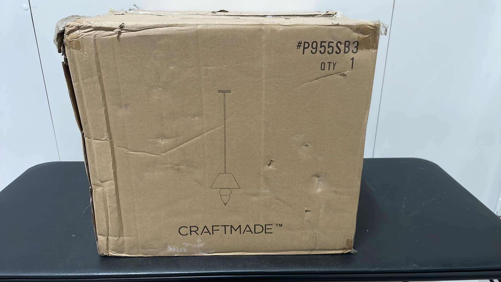 Photo 1 of CRAFTMADE NABU 3 LIGHT 16 INCH SATIN BRASS PENDANT CEILING LIGHT P955SB3