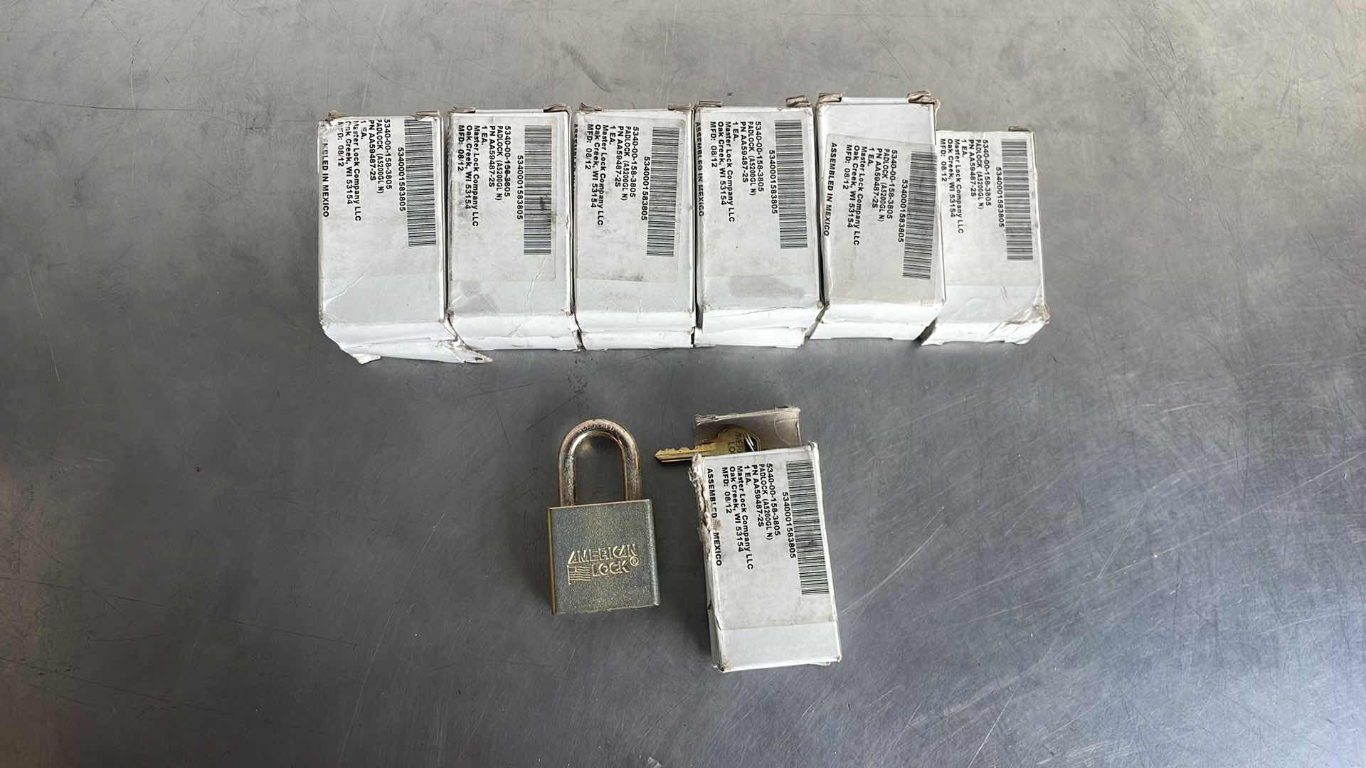 Photo 1 of PADLOCKS (12) MASTER LOCK COMPANY