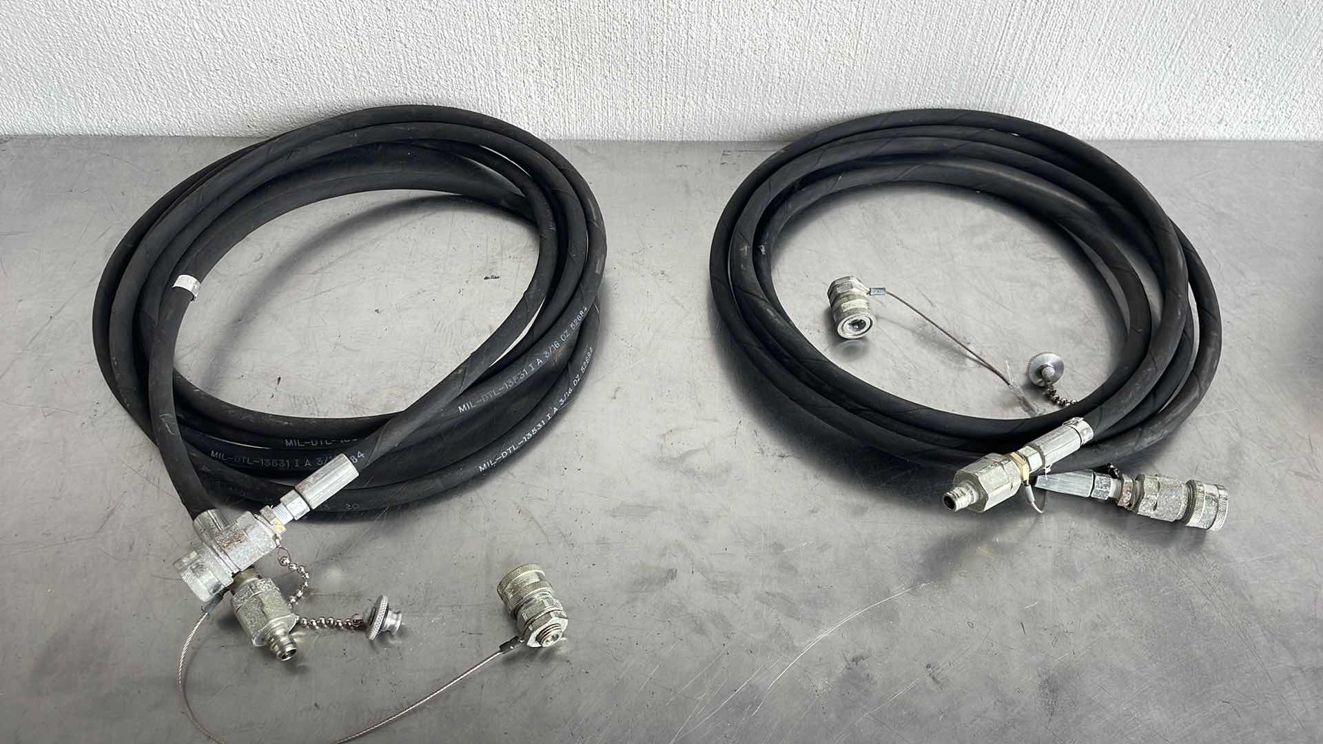 Photo 1 of HYDRAULIC HOSES MIL-DTL-13531 TYPE II, CLASS A 2-25’