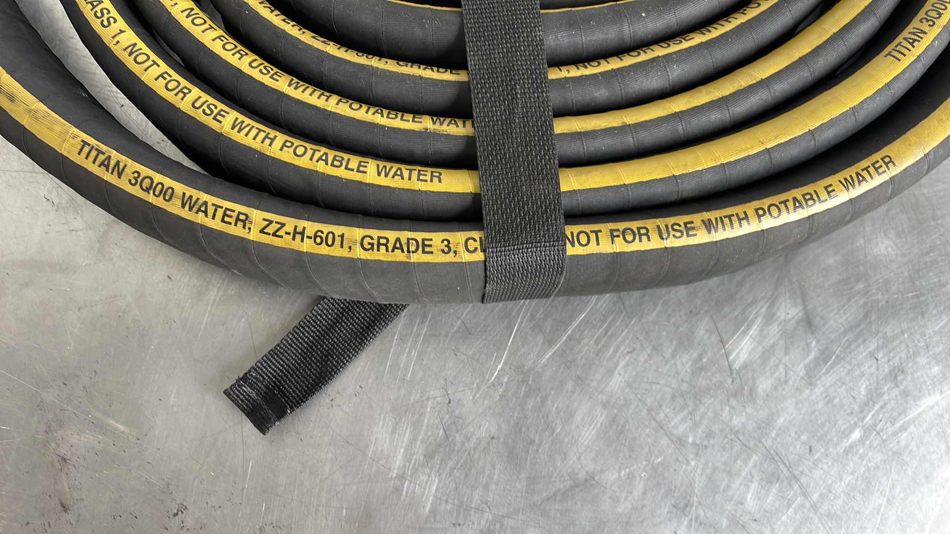 Photo 1 of TITAN 3Q00 WATER ZZ H 601 GRADE 3 CLASS 1 NOT FOR POTABLE WATER 25’