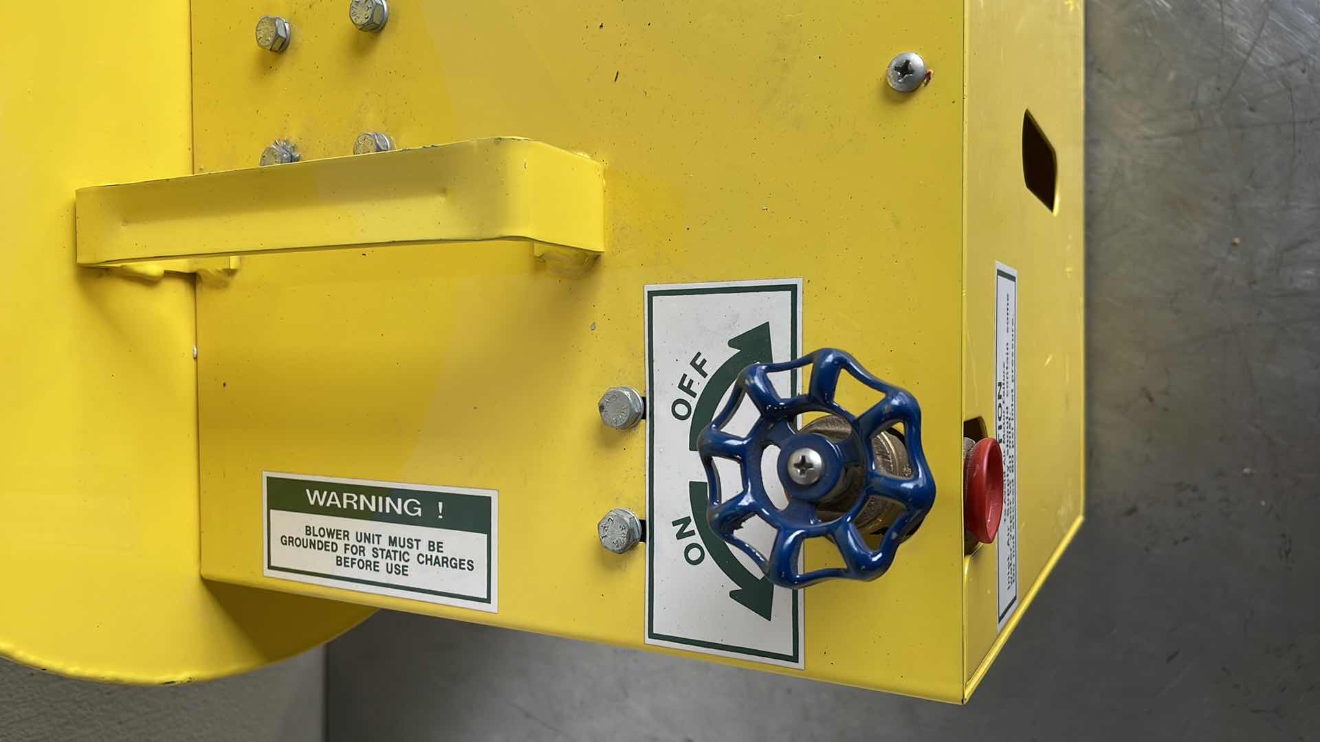 View 6 of RHINE AIR NF17-8A PNEUMATIC DRIVEN 8 CENTRIFUGAL BLOWER NO SPARK VENTILATION