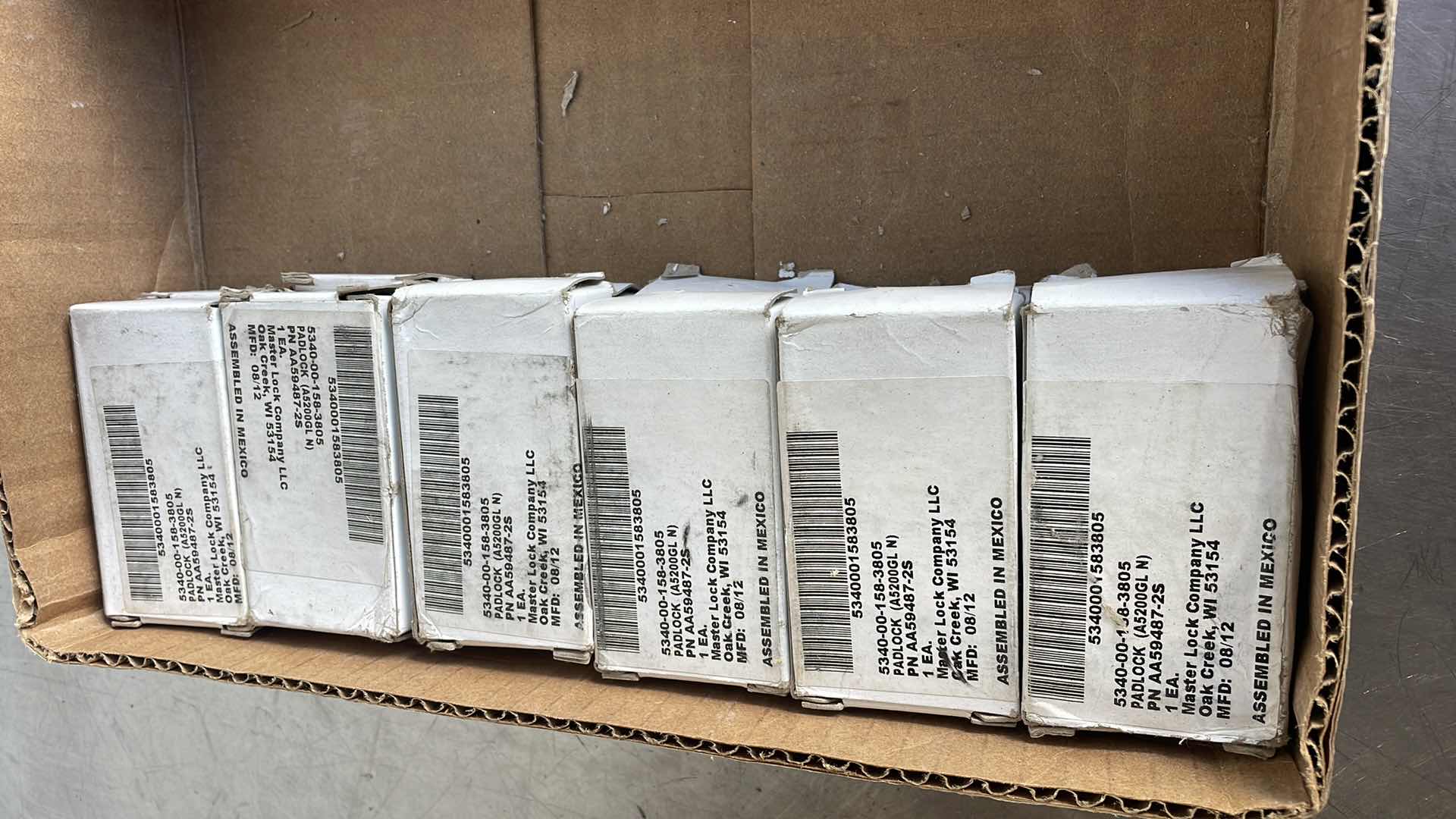 Photo 1 of PADLOCKS (12) MASTER LOCK COMPANY