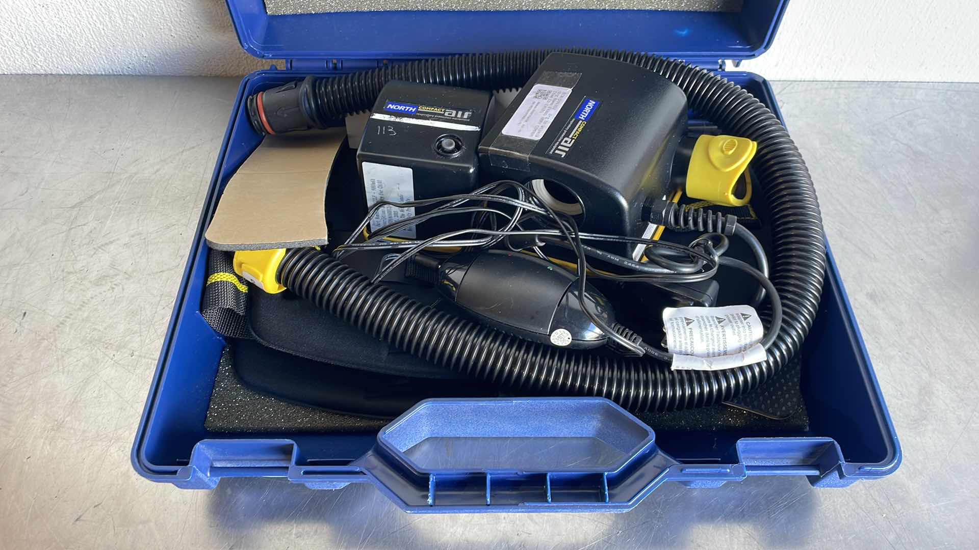 Photo 1 of NORTH SAFETY CA101 COMPACT AIR PAPR KIT BLOWER MOTOR BELT AIRFLOW