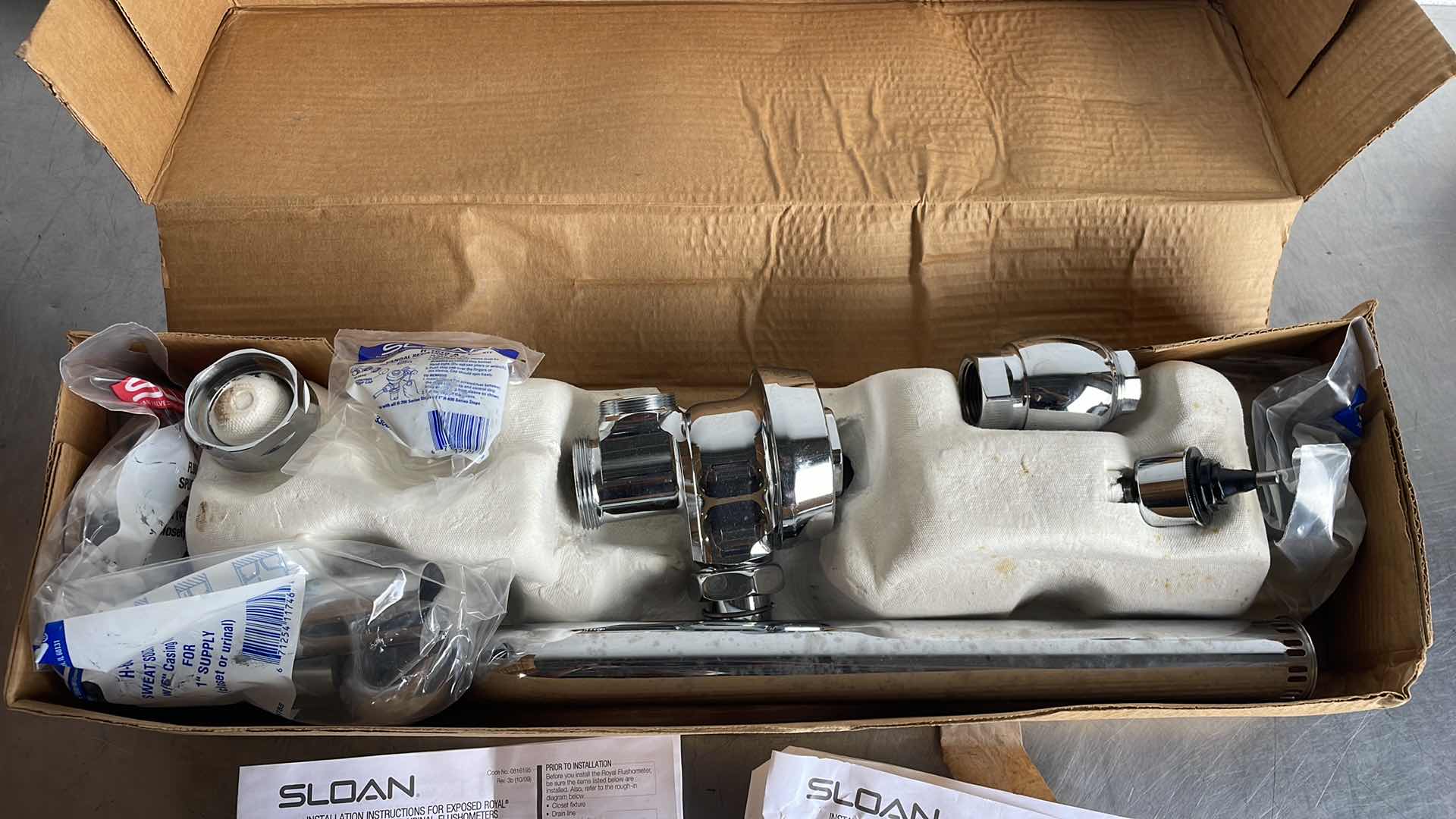 Photo 1 of SLOAN WATER CLOSET AND URINAL FLUSHOMETER