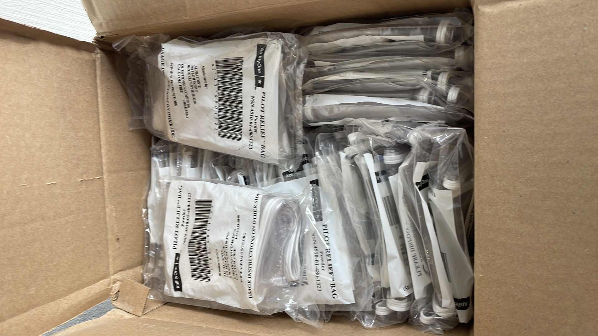 Photo 1 of PIDDLE PAK RELIEF, BRIEF RELIEF, PILOT RELIEF BAG 100