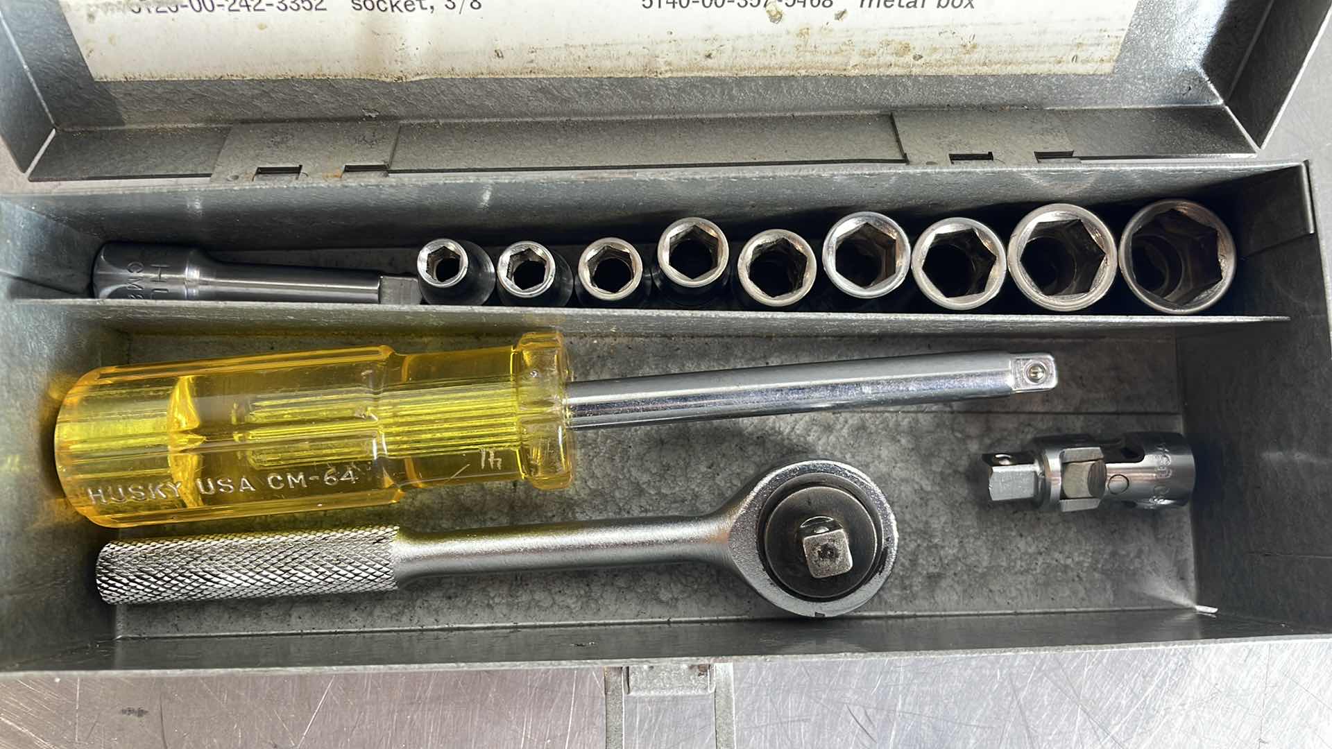 Photo 1 of 1/4”WRENCH SET WITH DRIVER AND SOCKETS