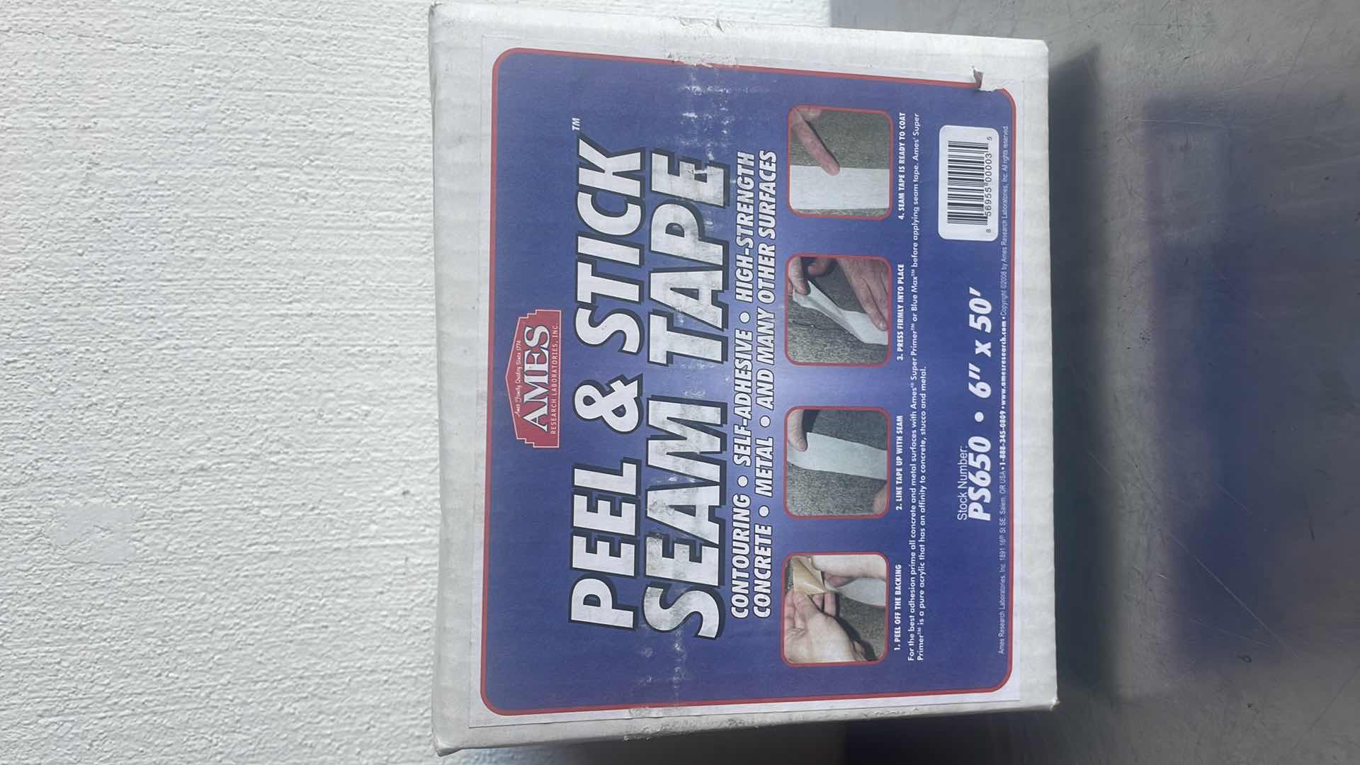 Photo 1 of AMES PEEL AND STICK SEAM TAPE PS650 6” X 50’