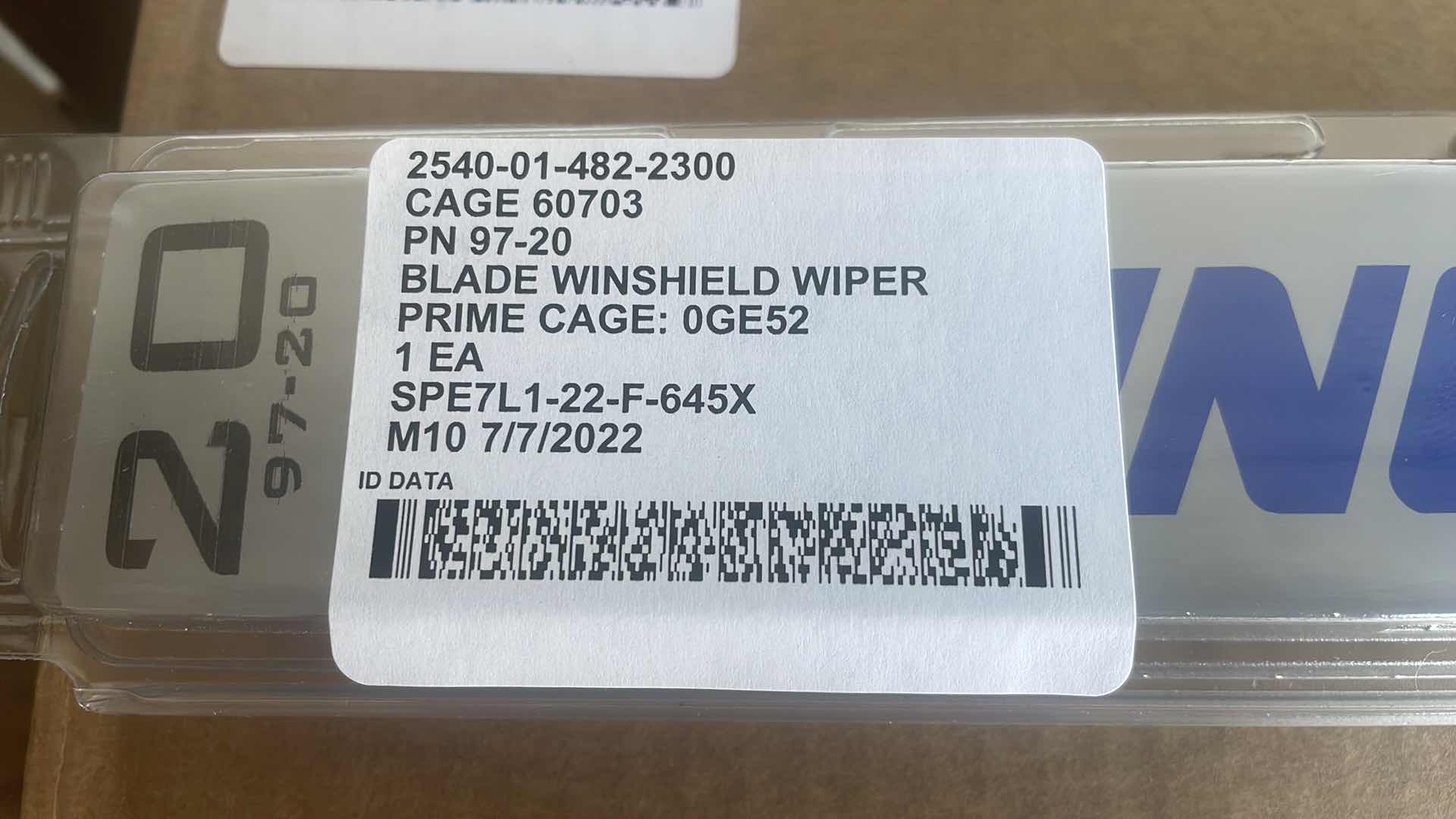 Photo 1 of ANCO 97-20 - ANCO 97-SERIES WIPER BLADE 20'' (10)