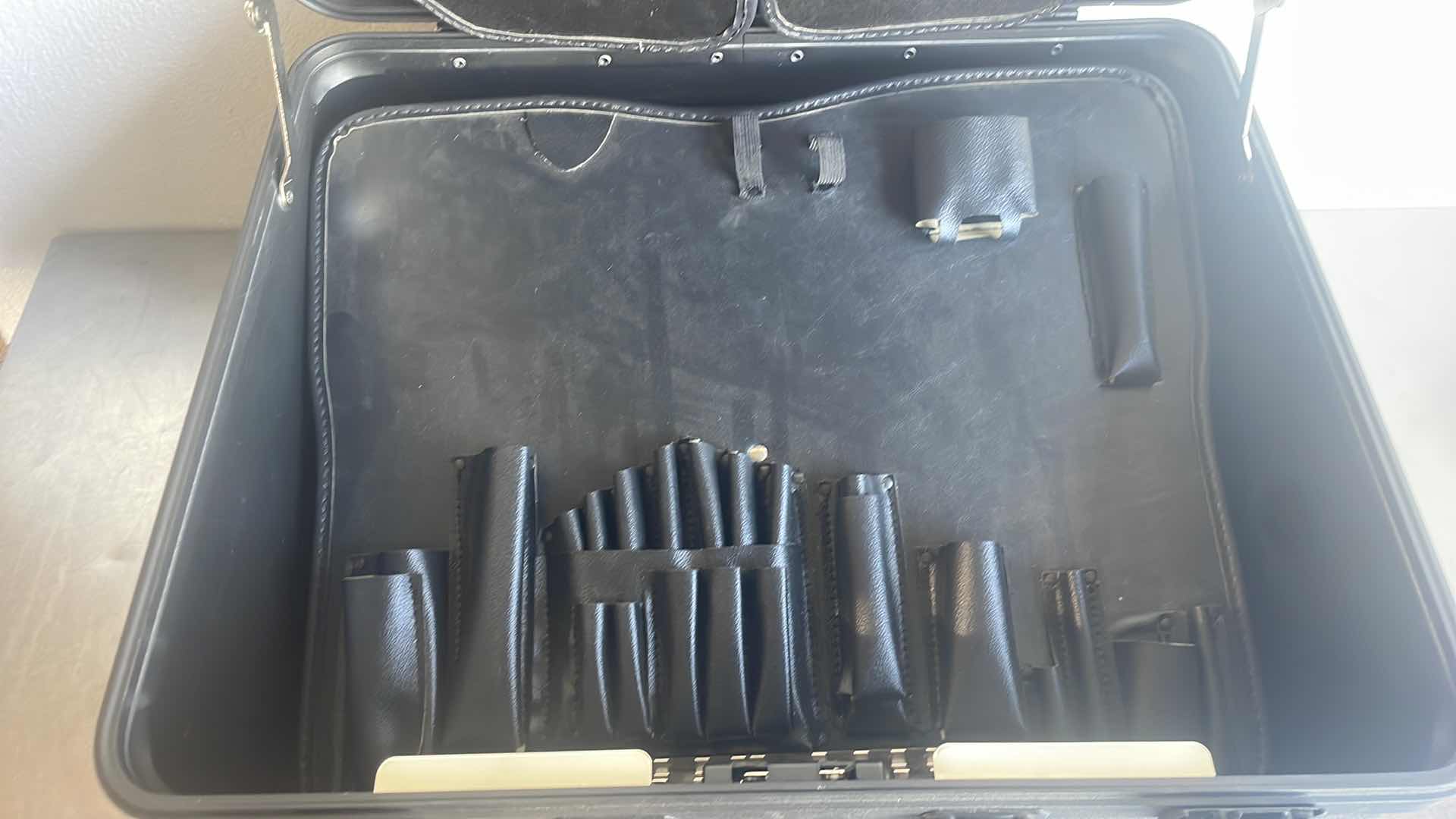 Photo 1 of JENSEN TOOL BOX 18” X 15” X14” WITH MISC TOOLS