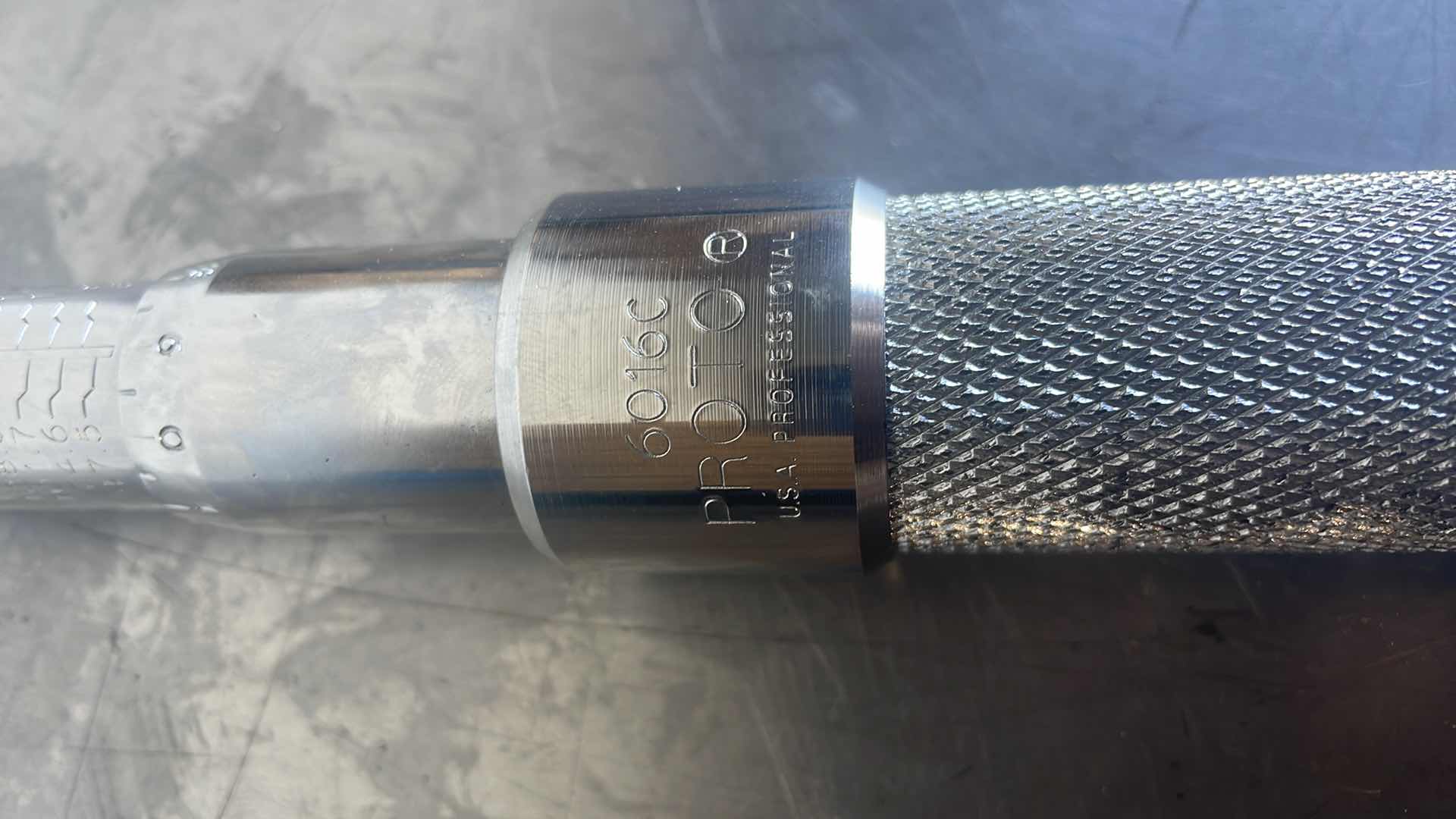 Photo 1 of PROTO 1/2” DRIVE TORQUE WRENCH 6016C USA