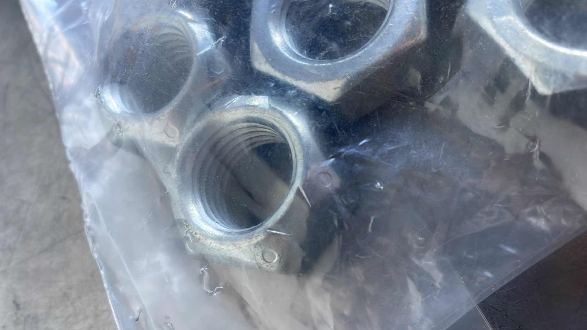 Photo 1 of 7/8”-9 ALL STEEL LOCK NUTS 10PCS