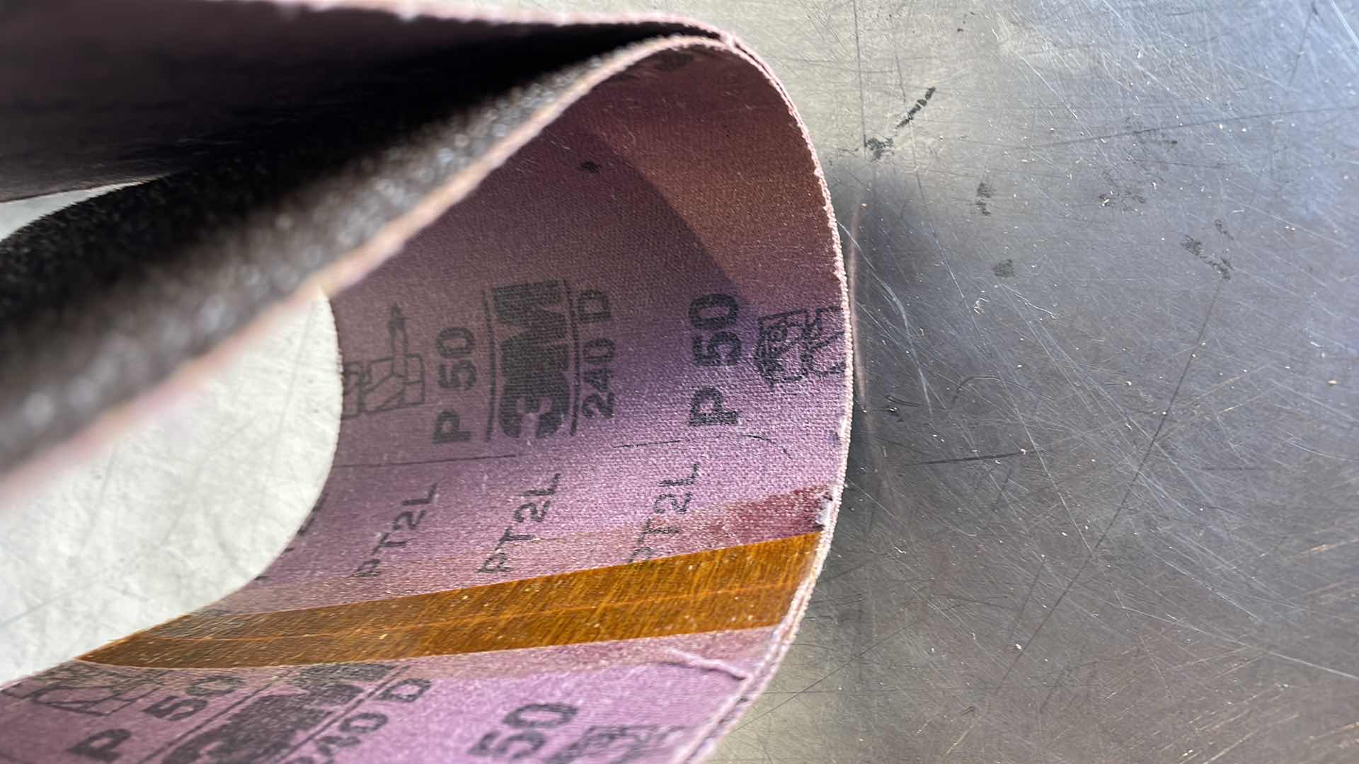 Photo 1 of 4” X 24” 3M BELT SANDER BELTS P50 (22)