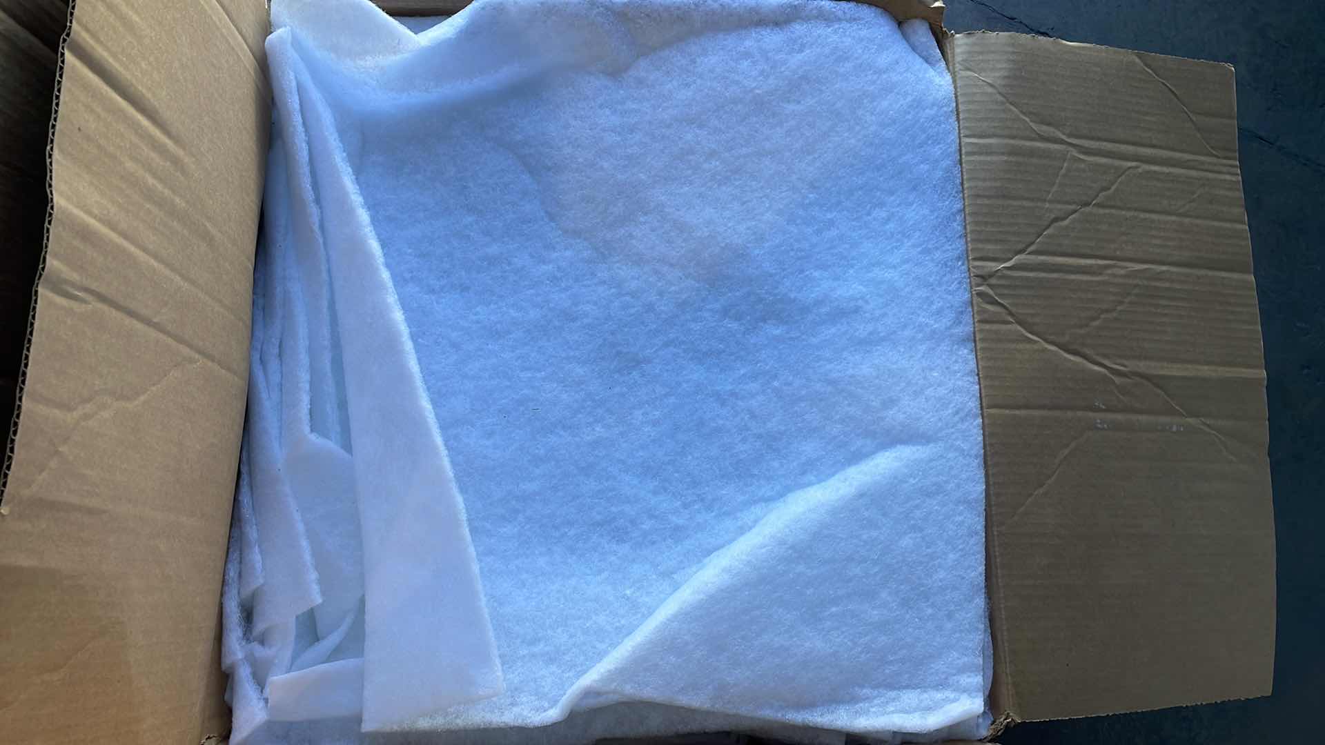 Photo 1 of NC FILTRATION 24” X 24” RING PANEL FILTERS (24) & 24” X 24” PAD FILTERS (30)