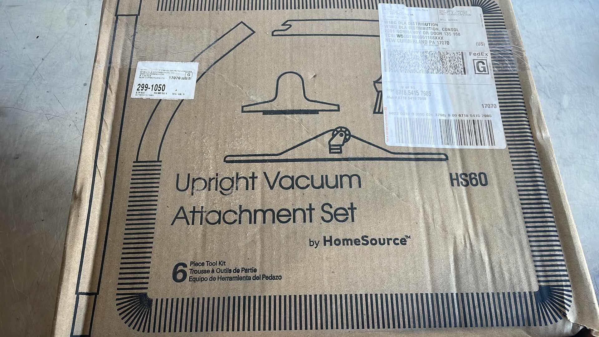 Photo 1 of UPRIGHT VACUUM ATTACHMENT SET 6 PCS